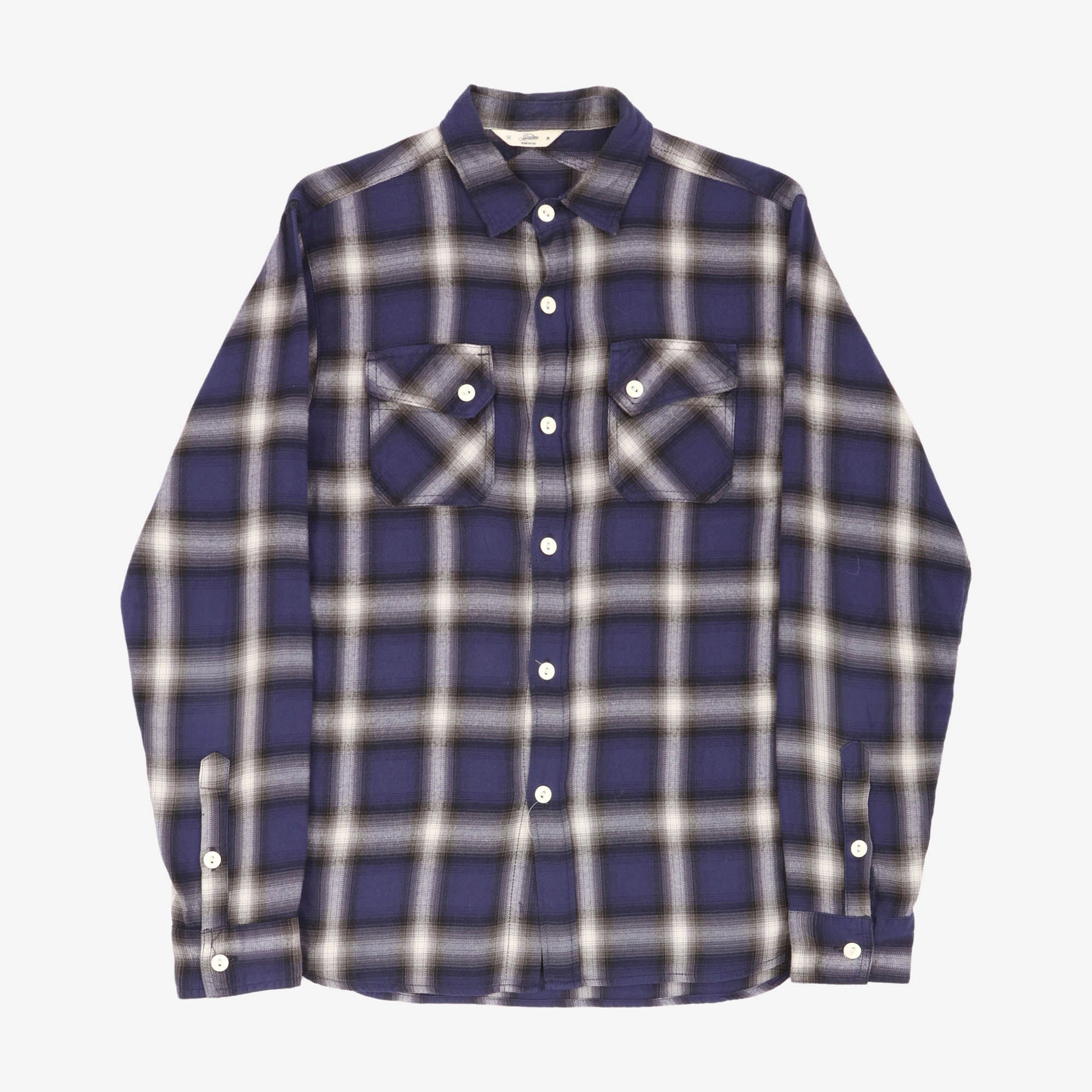 Crosscut Flannel Shirt