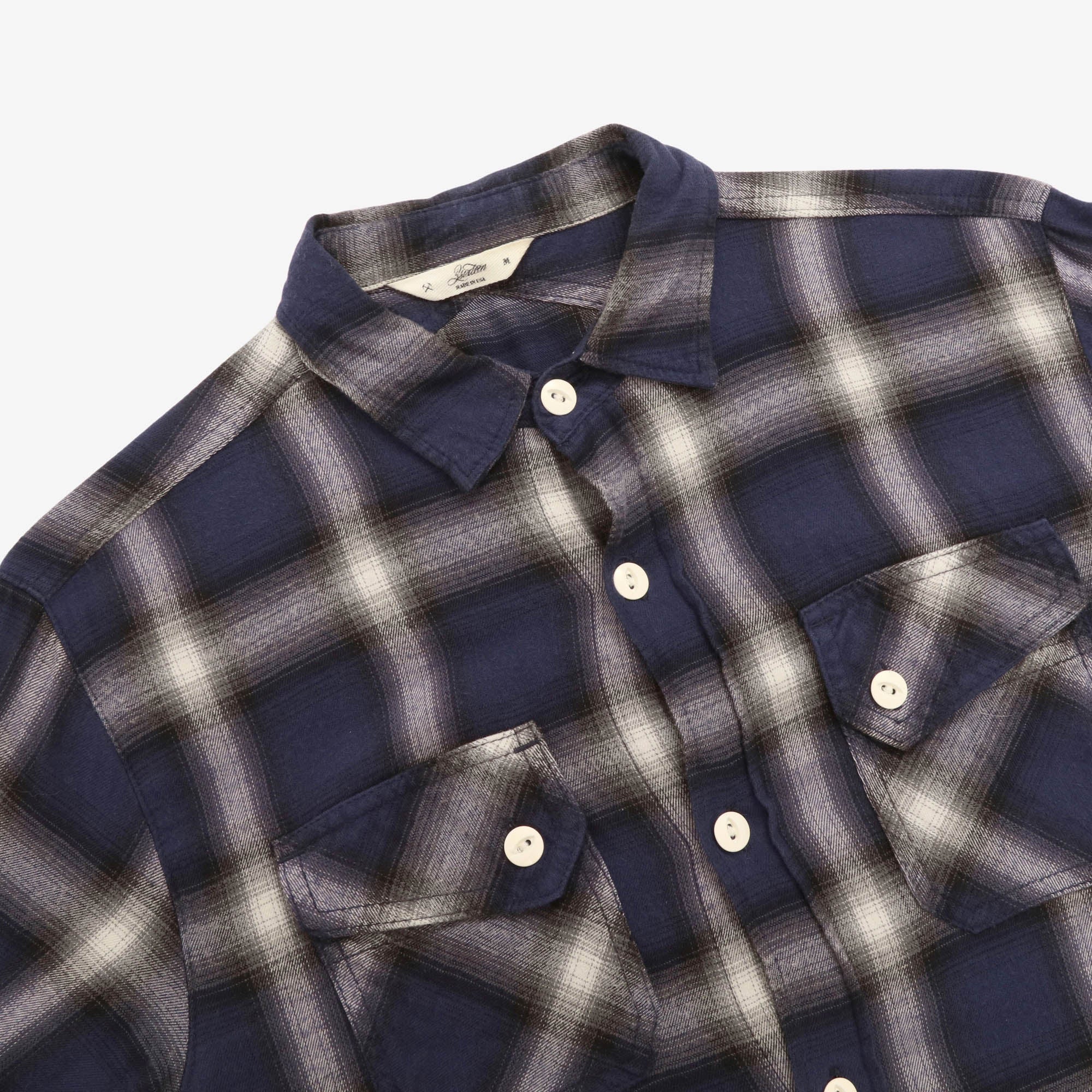 Crosscut Flannel Shirt