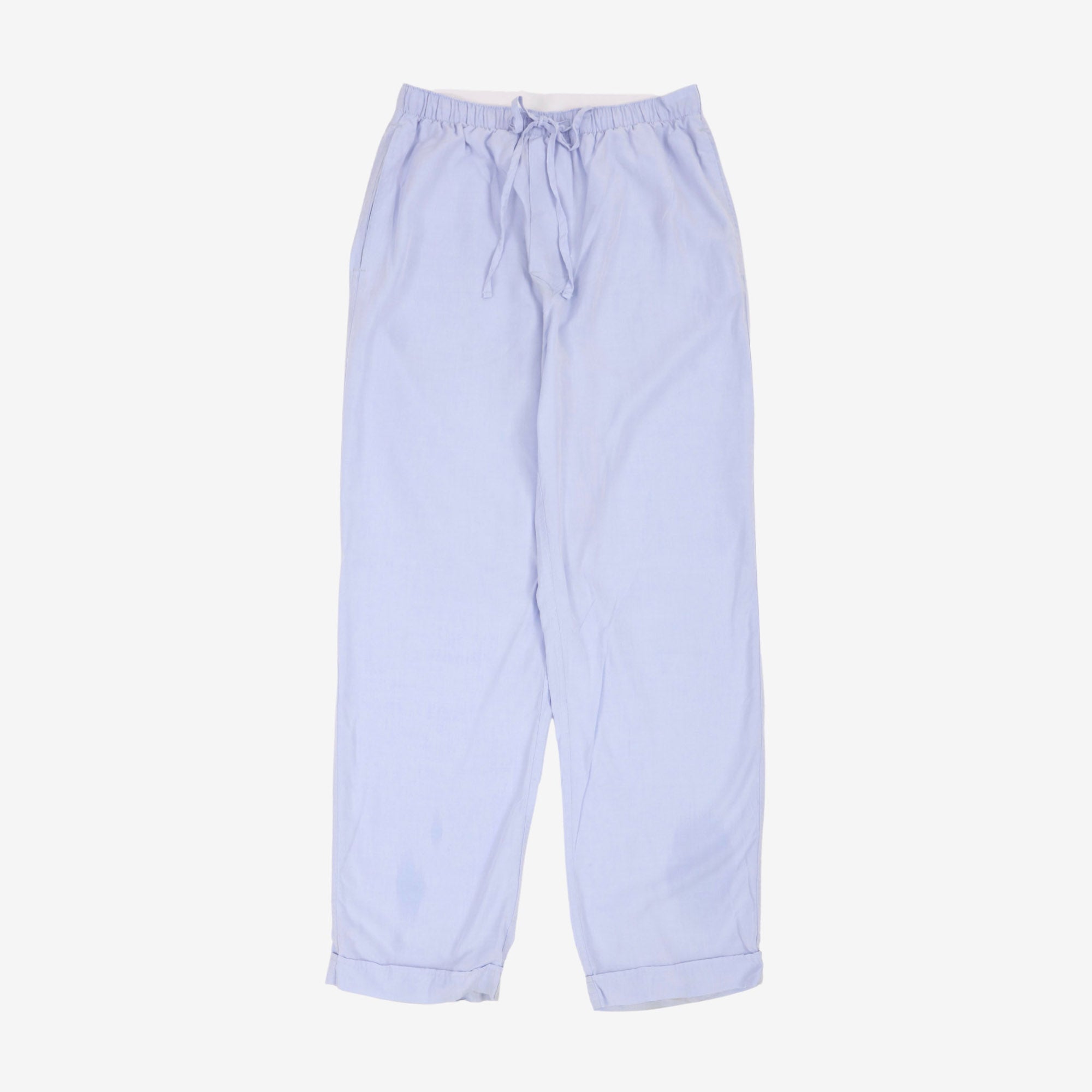 Straight Leg Lyocell Pyjama Trousers