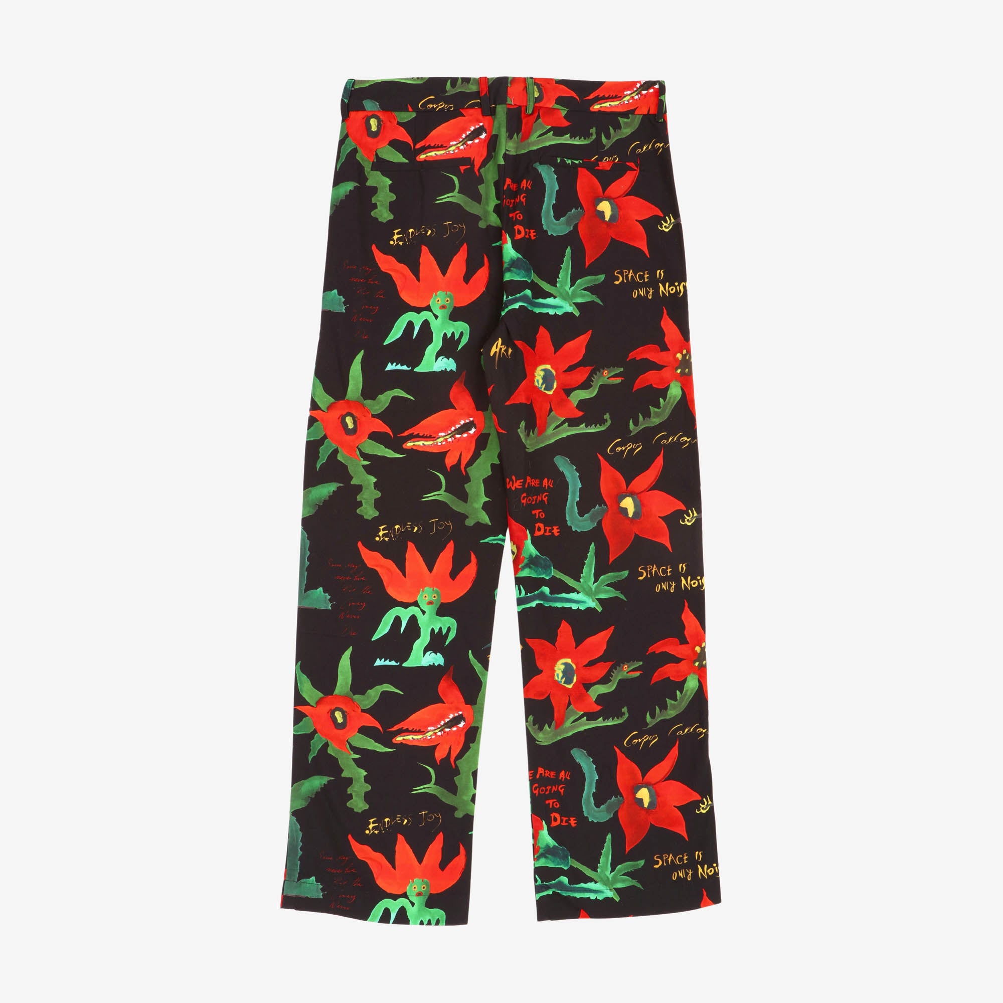 Fear & Loathing Wide Leg Trousers (32W X 30L)