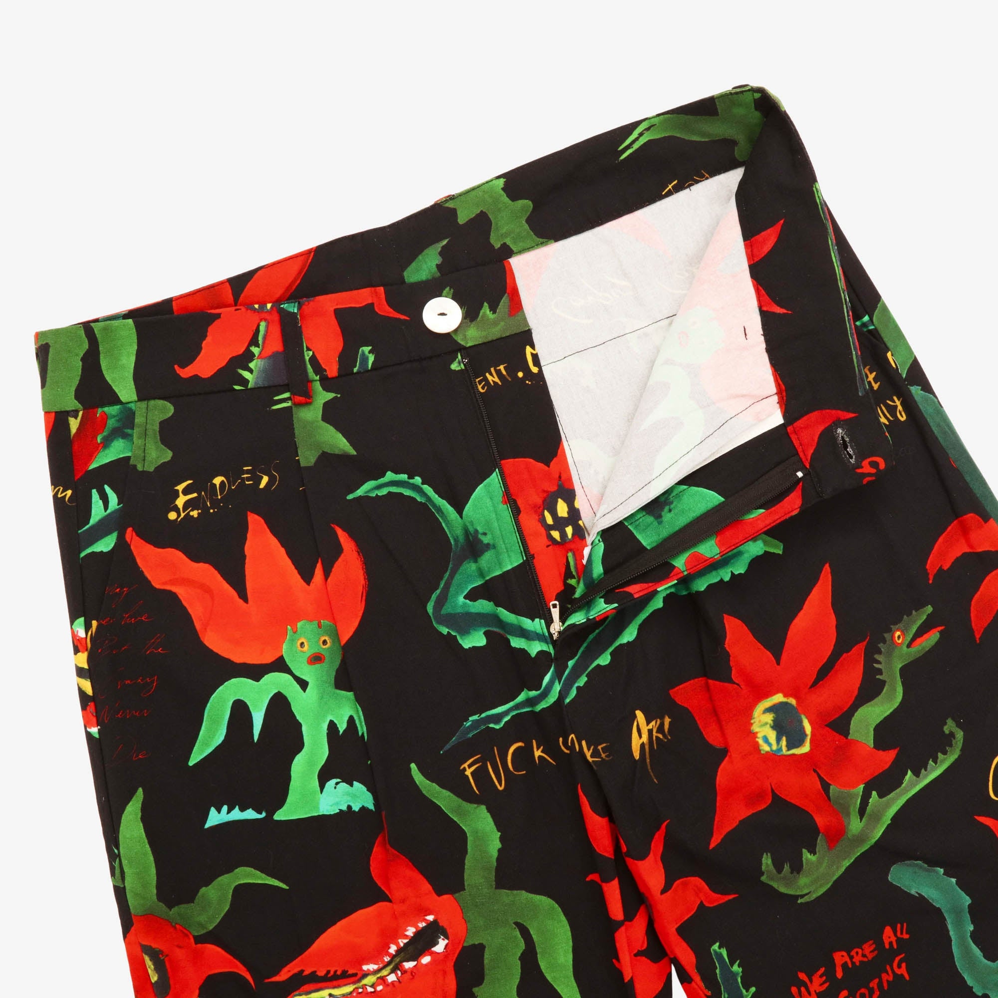 Fear & Loathing Wide Leg Trousers (32W X 30L)