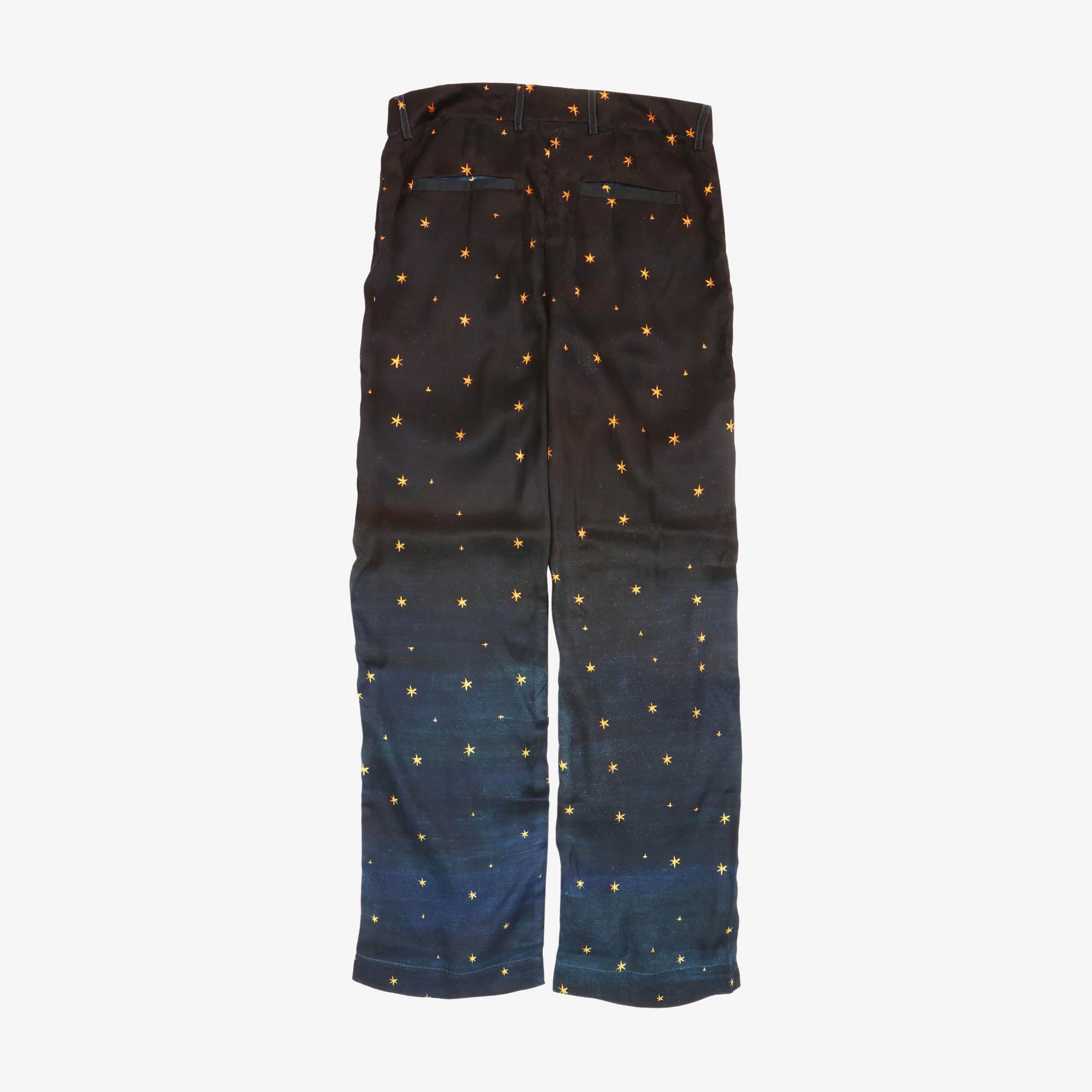 Zodiac Silk Wide Leg Trousers (30W X 29L)