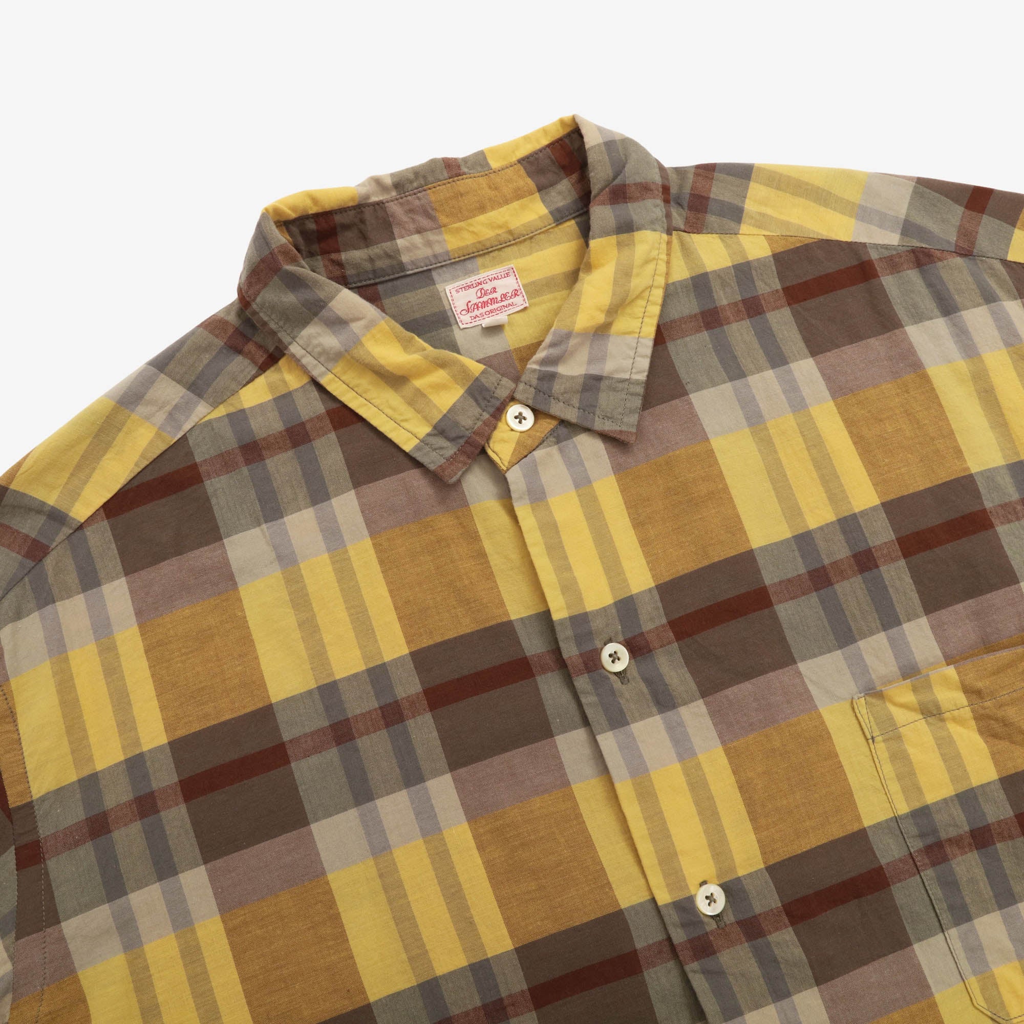 Silk Blend Camp Shirt