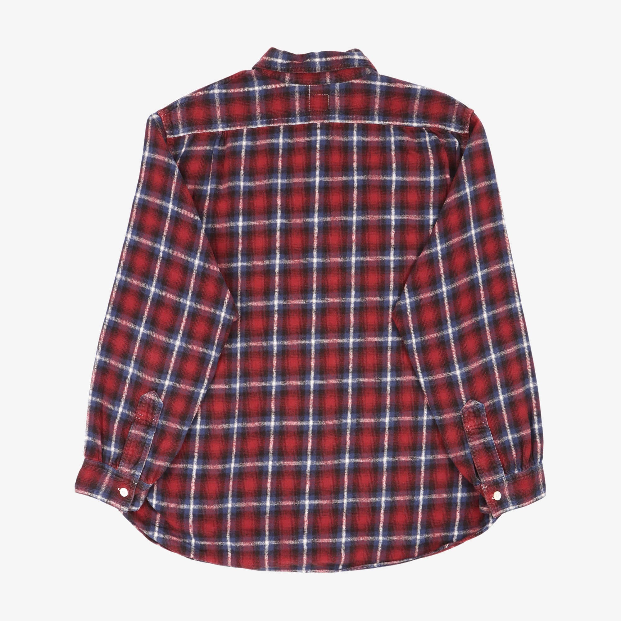 The Navy Cut 2 Plaid Flannel Shirt