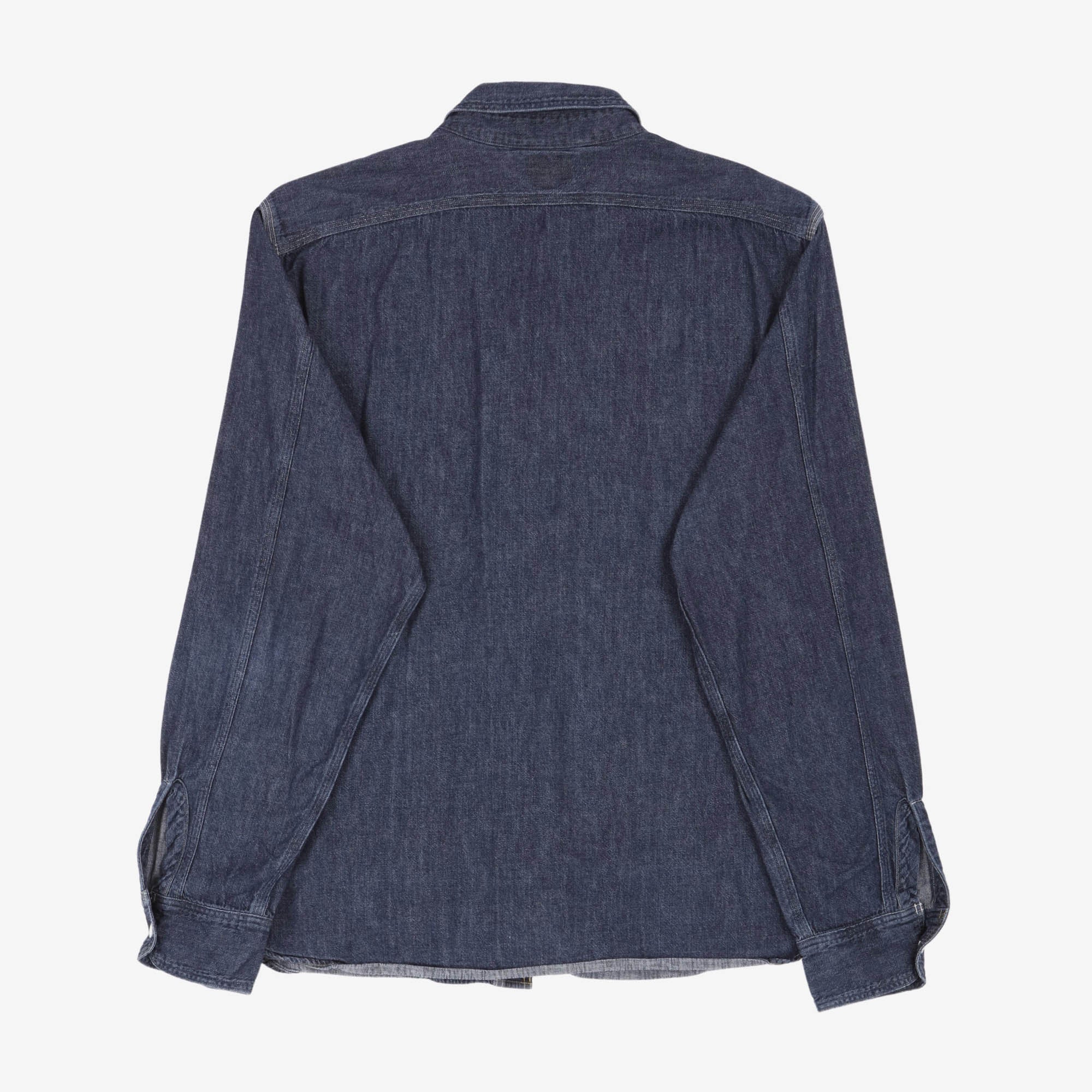 Denim Smoker Shirt
