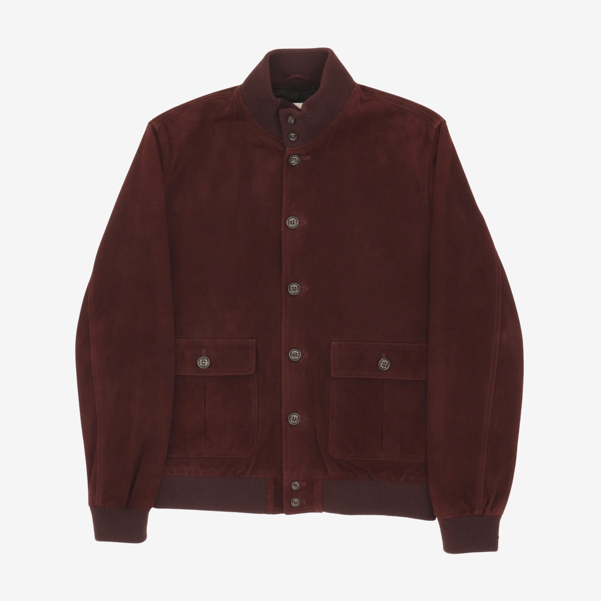 Valstarino Suede Bomber Jacket