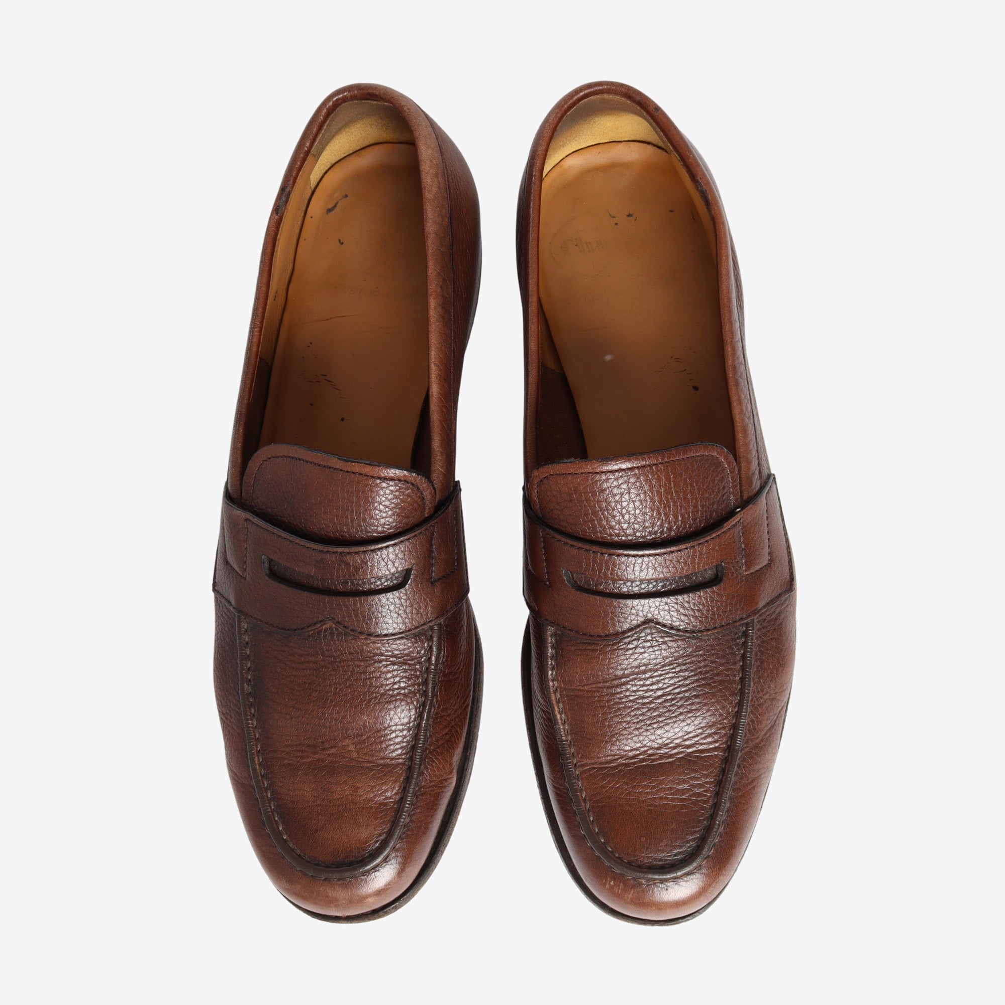 Heswall Leather Penny Loafers