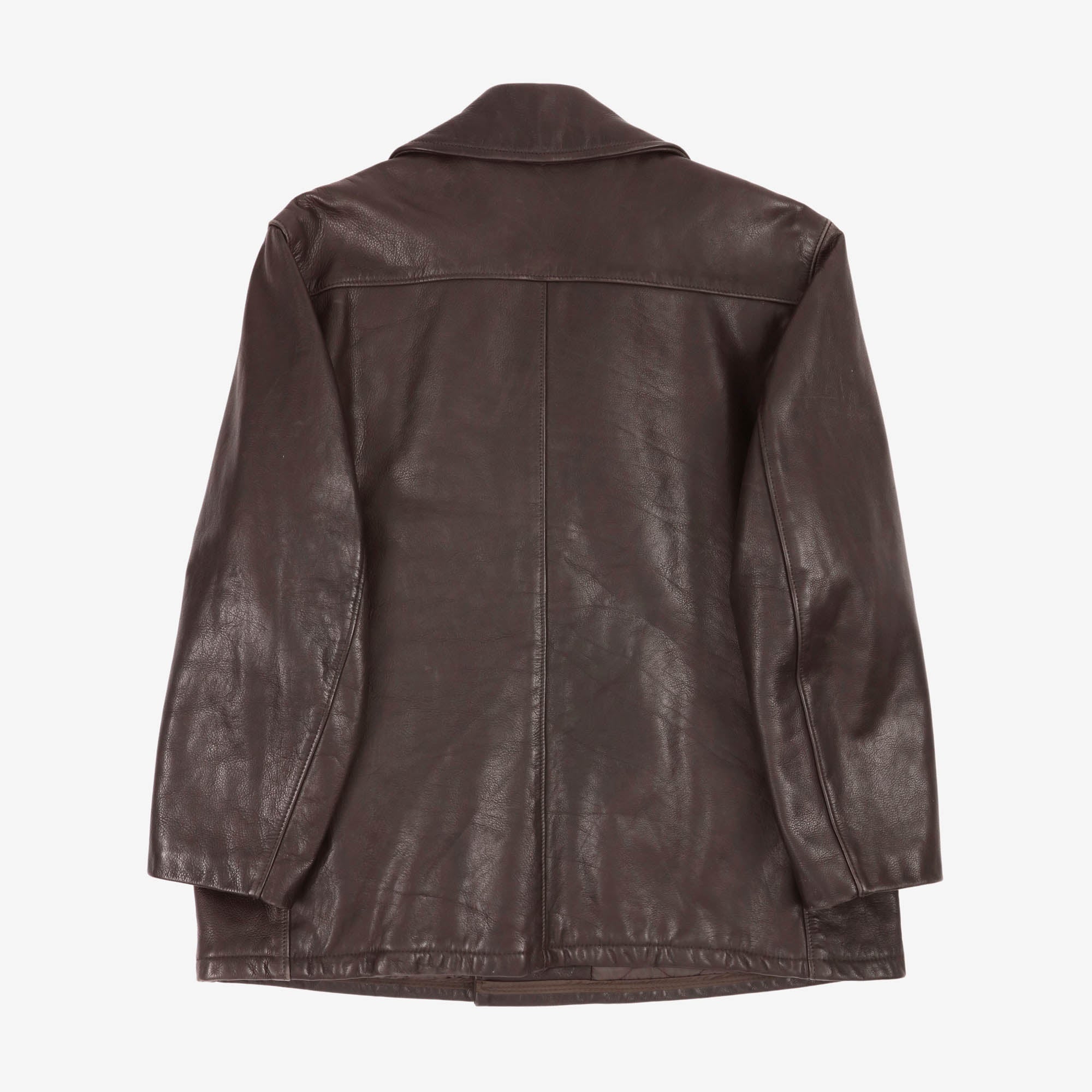 Leather US 740N Pea Jacket