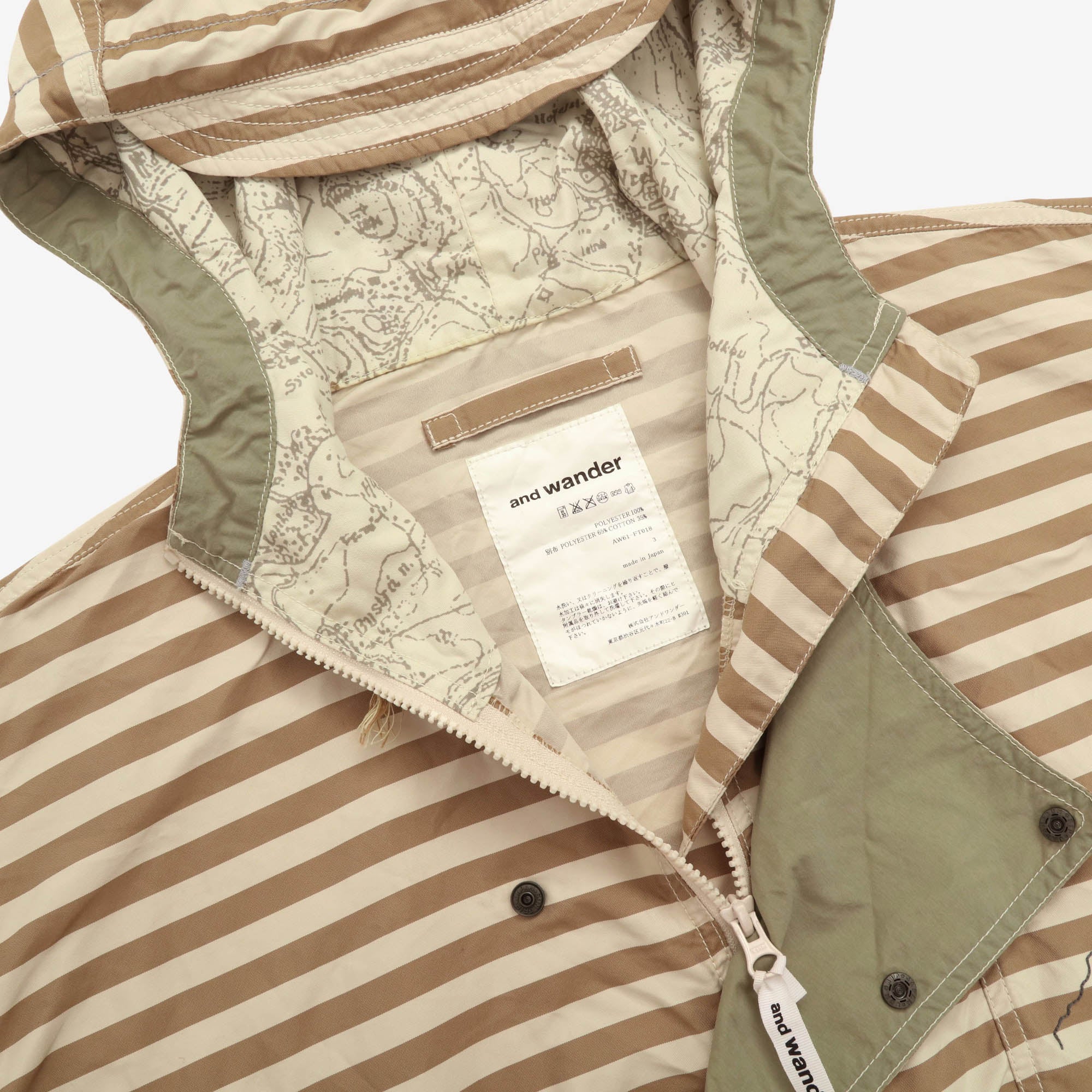 2-Way Striped Smock