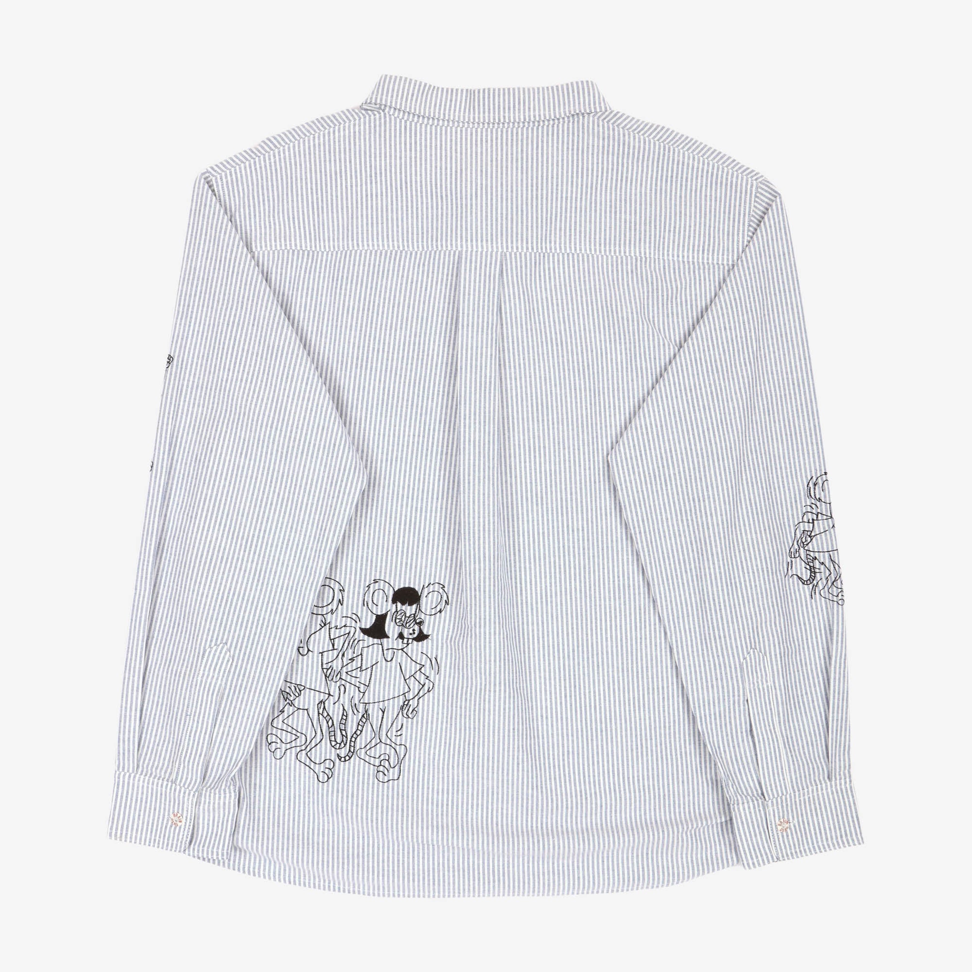 Striped Oxford Mouse Shirt