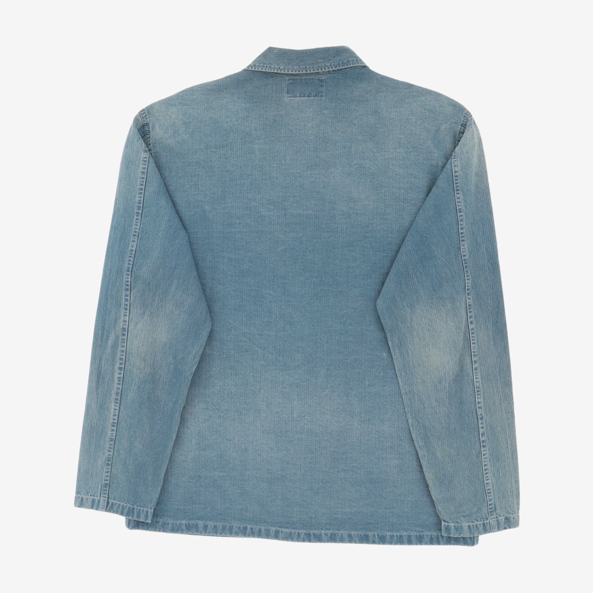 Military Denim Overshirt