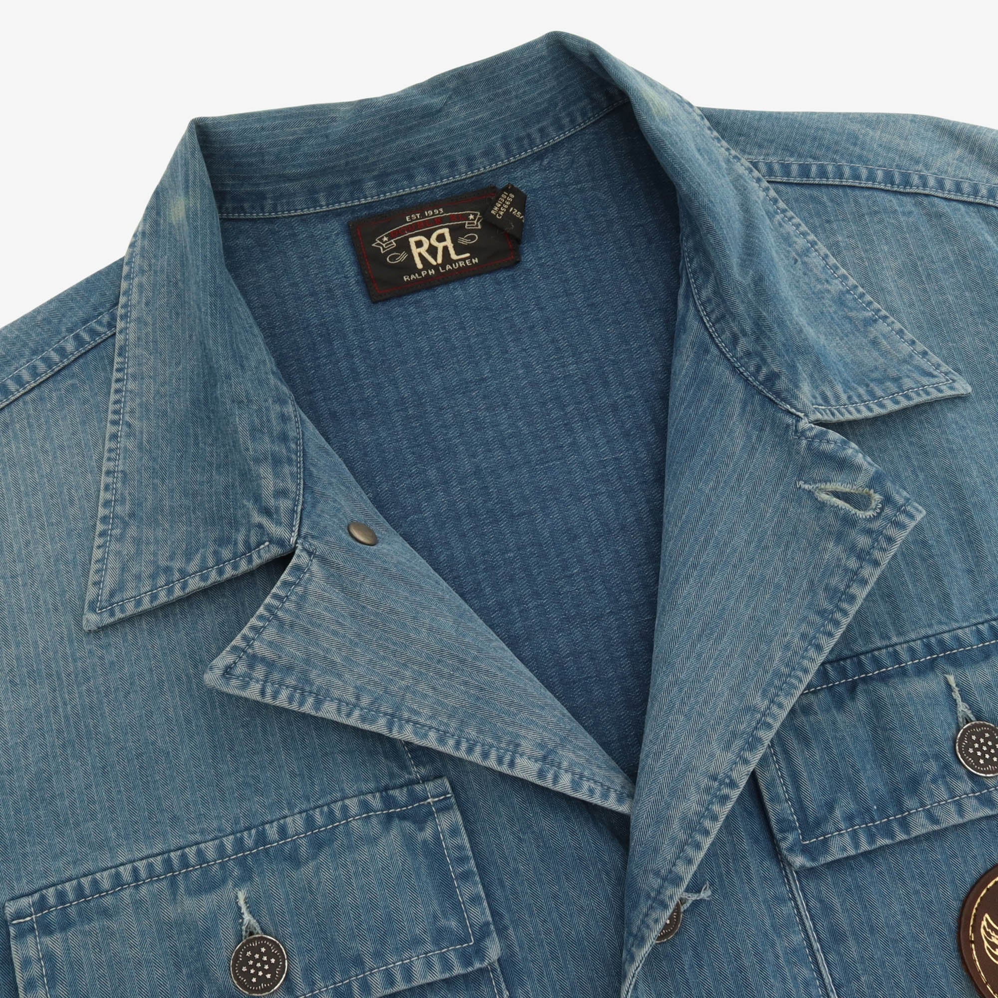 Military Denim Overshirt
