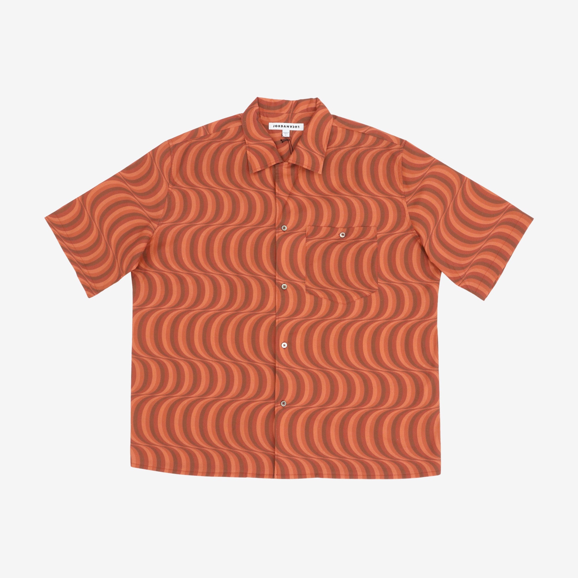 Wavy Pattern SS Shirt