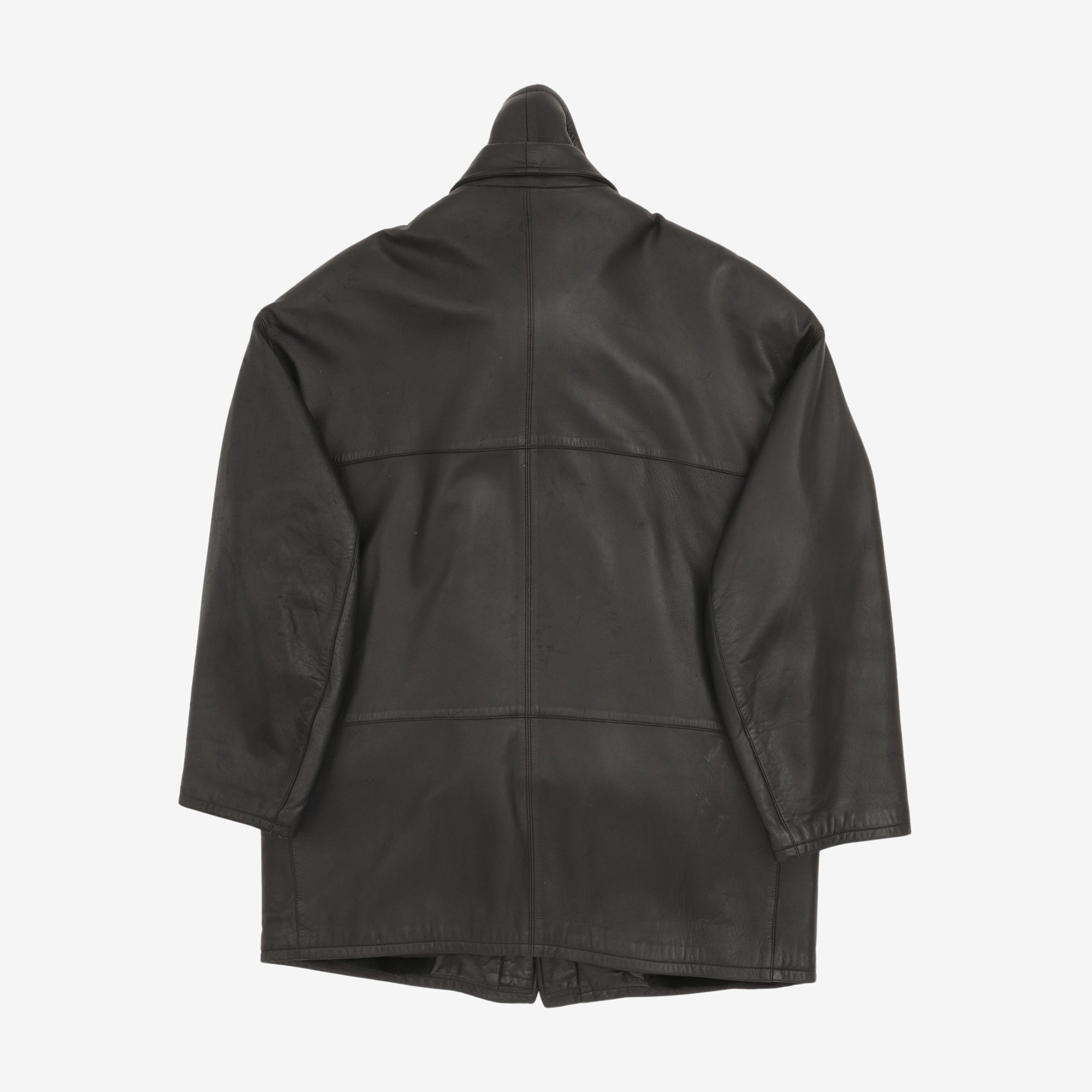 Vintage Leather Car Coat