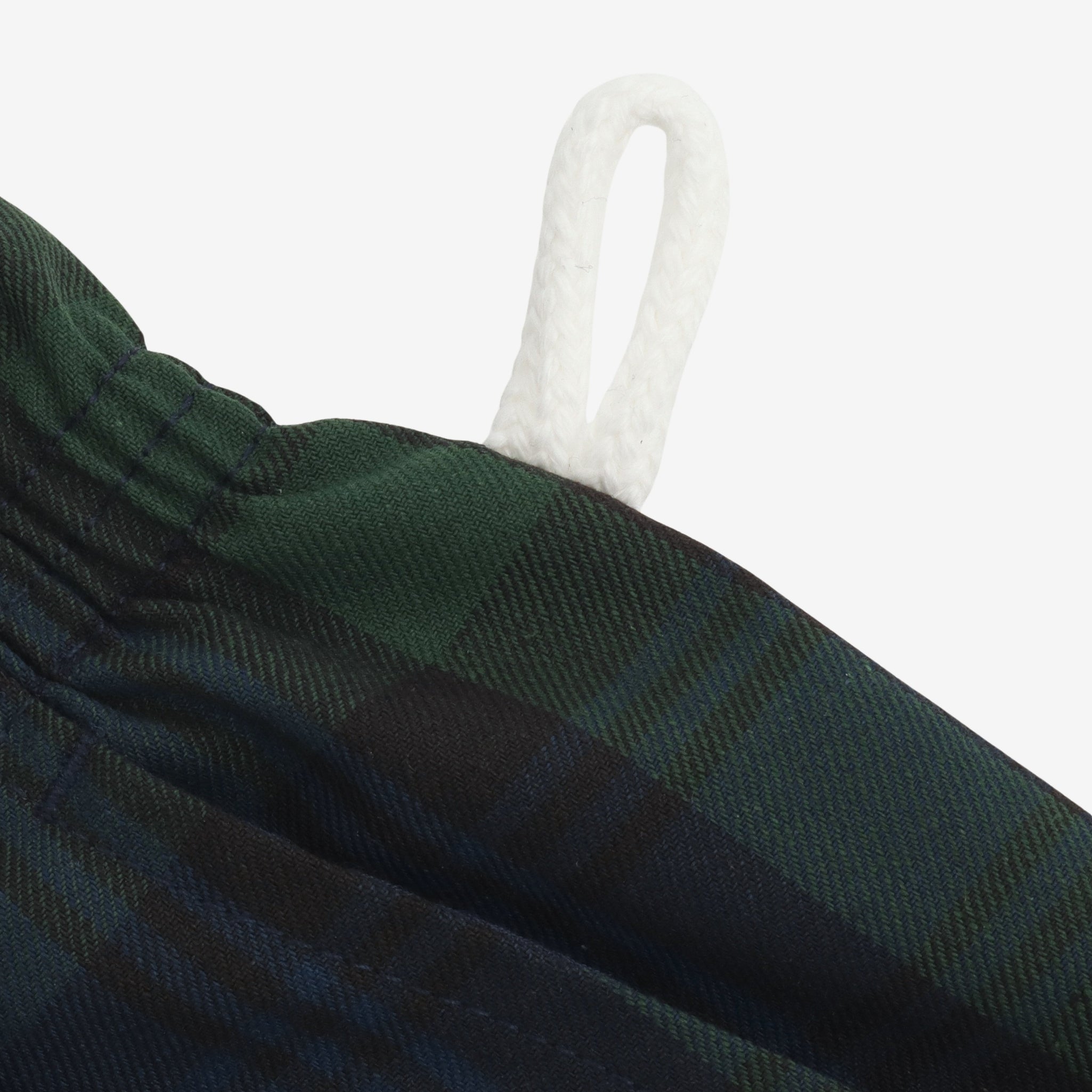 High Wide Check Chefs Pants