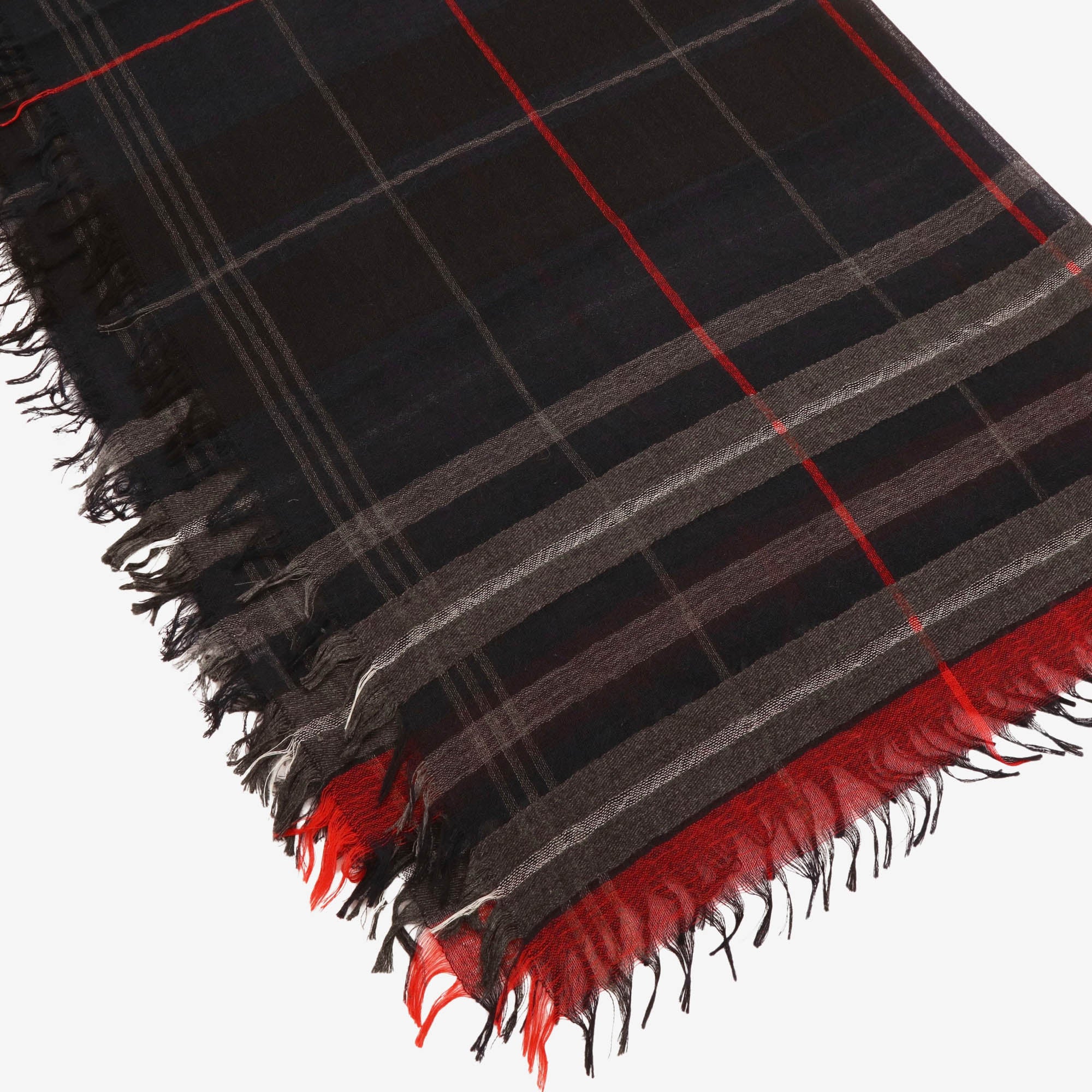 Tartan Cashmere Silk Scarf