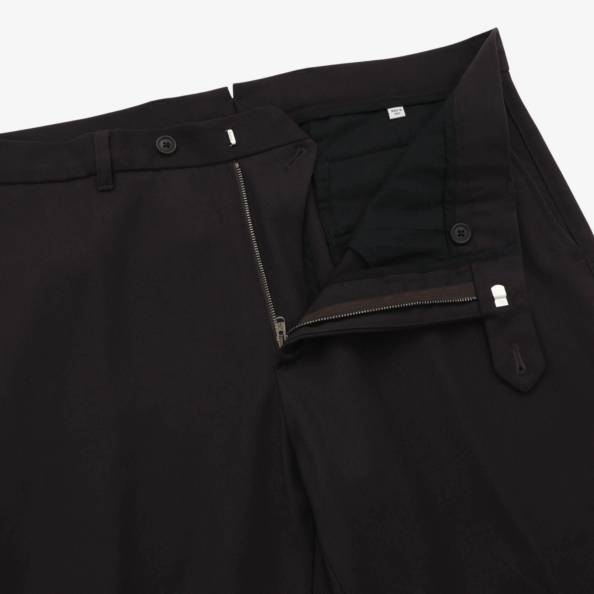 Virgin Wool Tailored Trousers (34W X 28L)