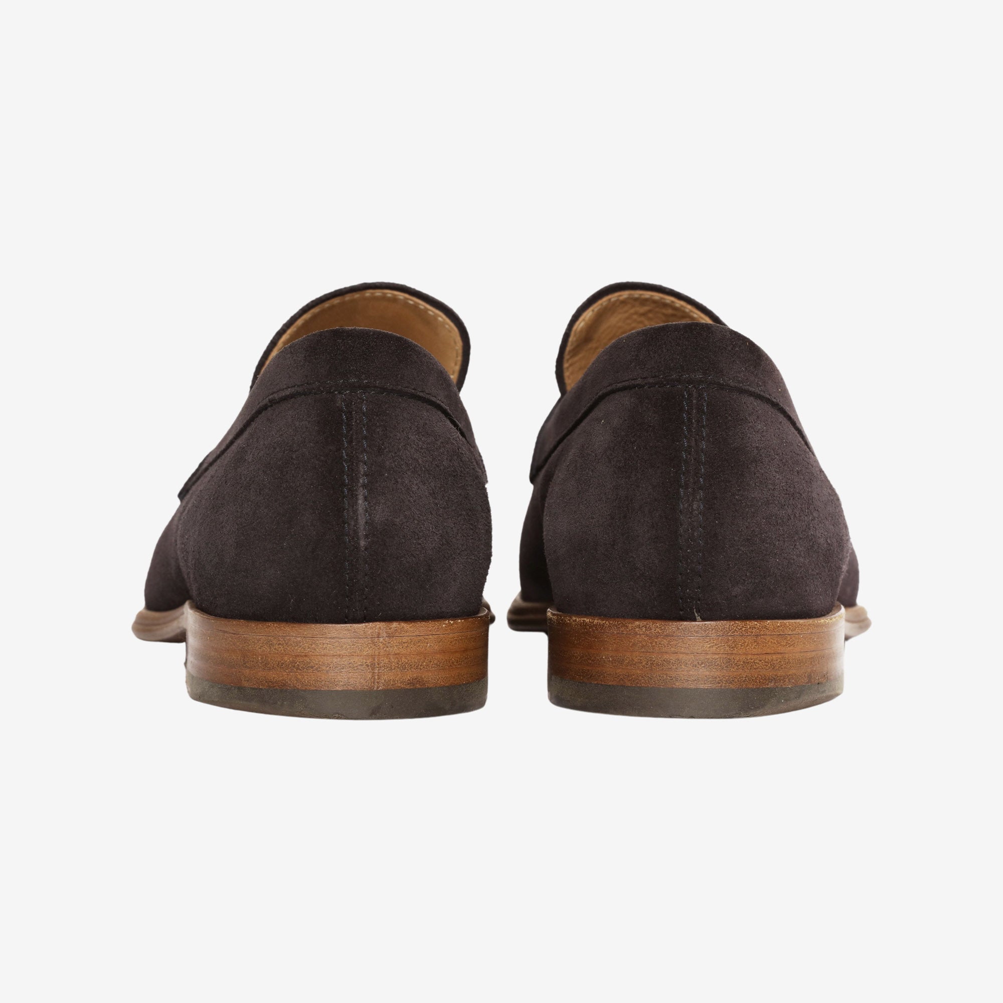 Suede Penny Loafers