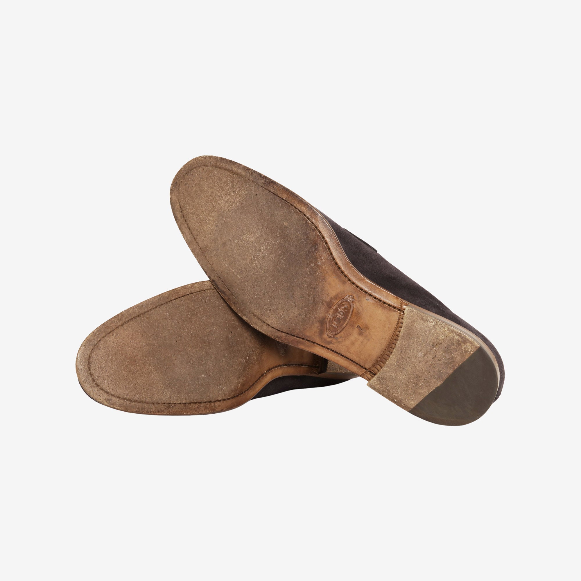 Suede Penny Loafers