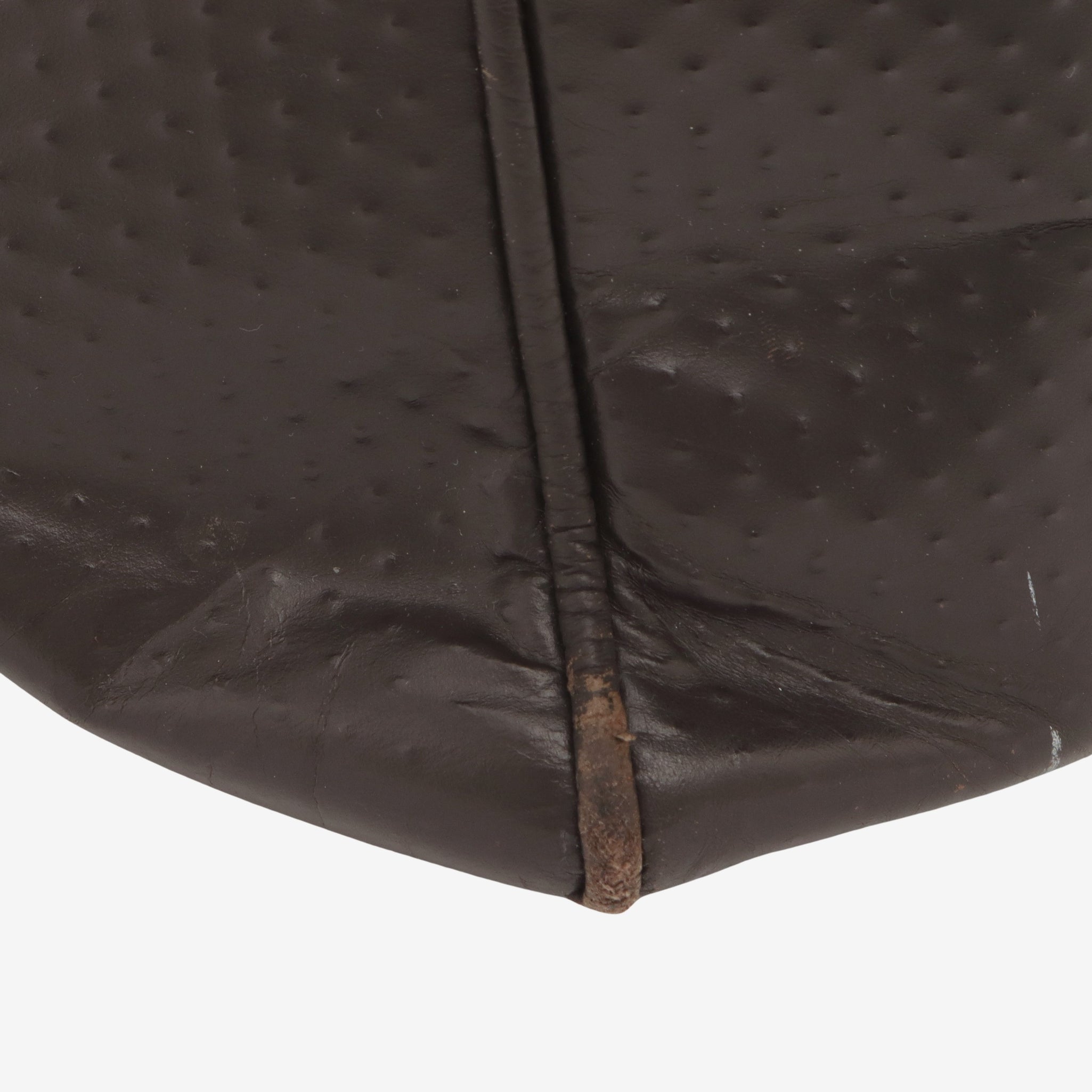 Cacao Leather Double Gusset Briefcase
