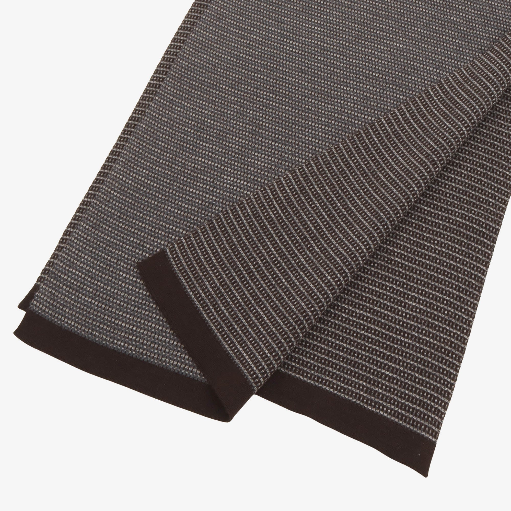 Patterned Wool Scarf