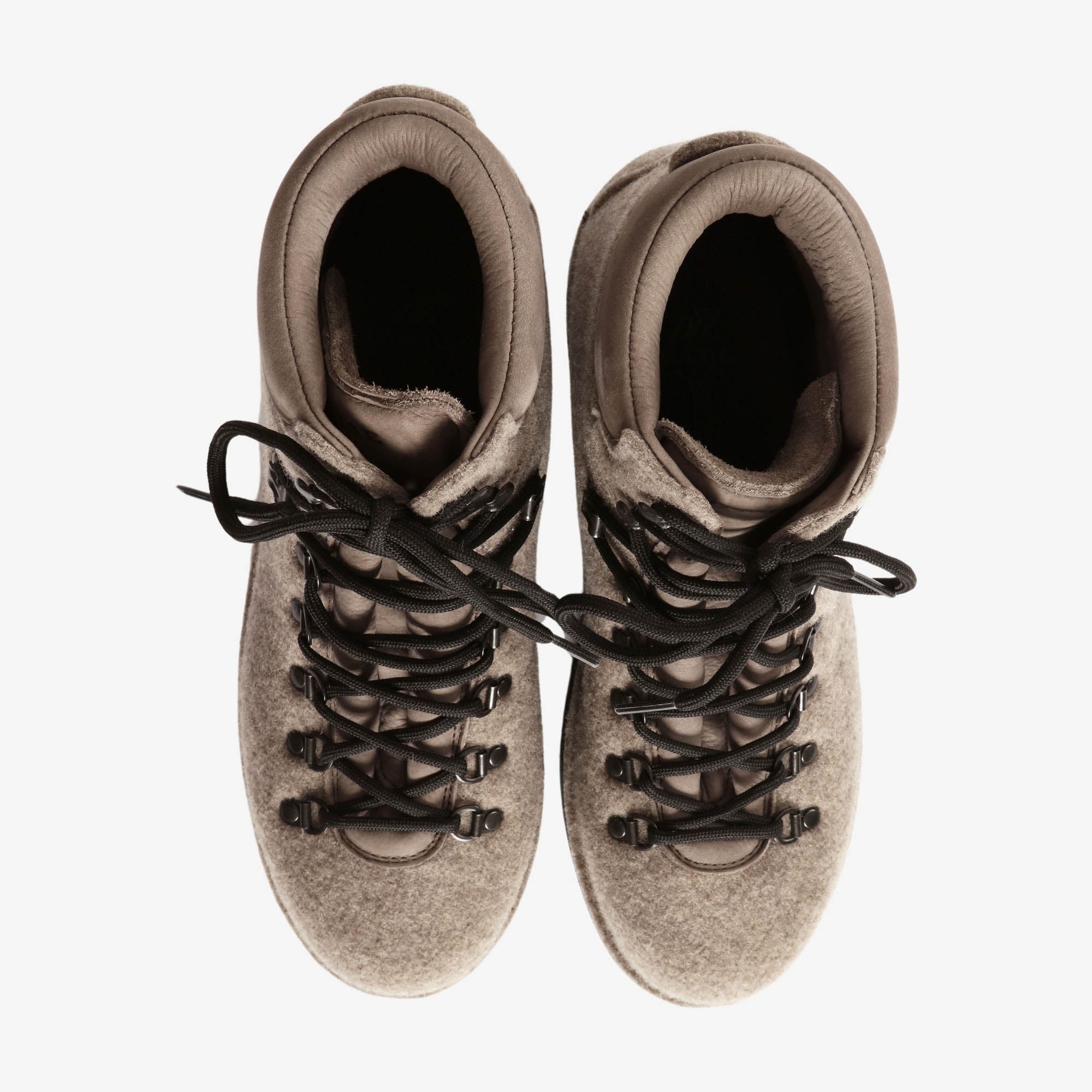 Hiking Patrol Felt Lace Up Boots