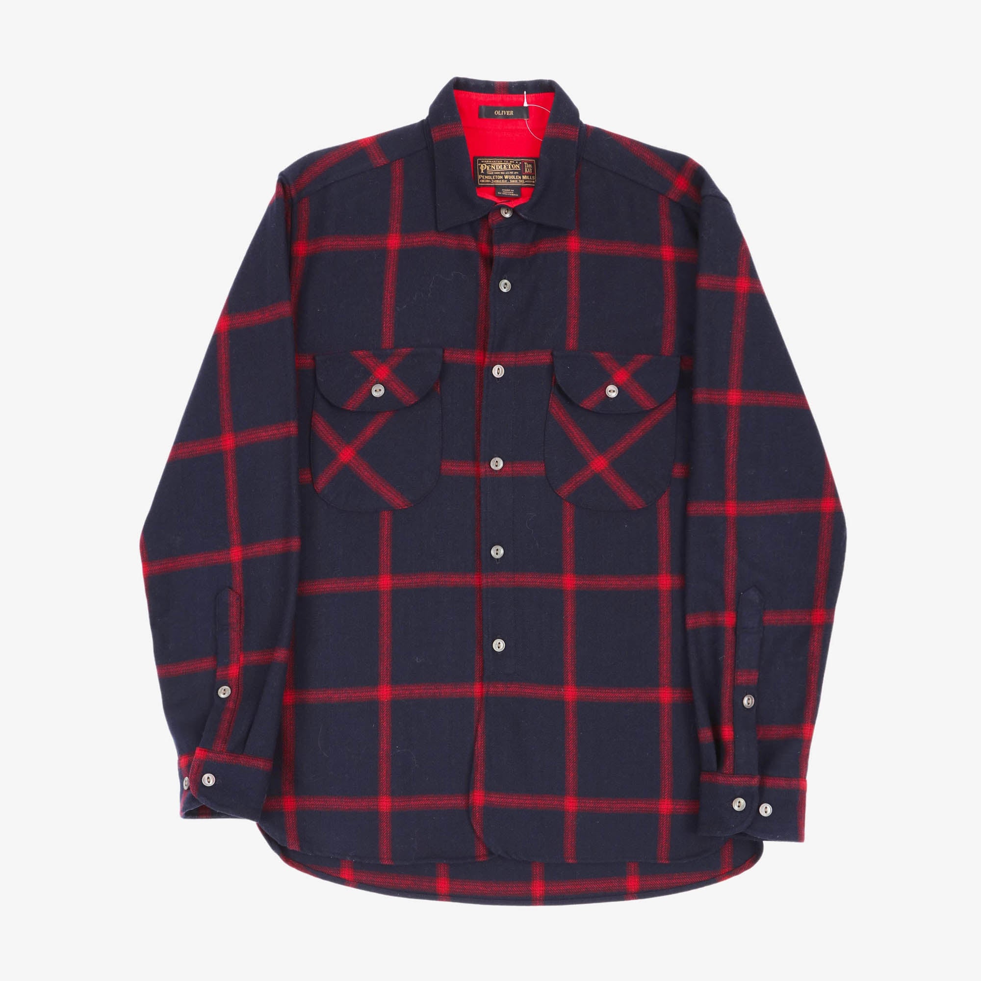 Oliver Check Wool Shirt