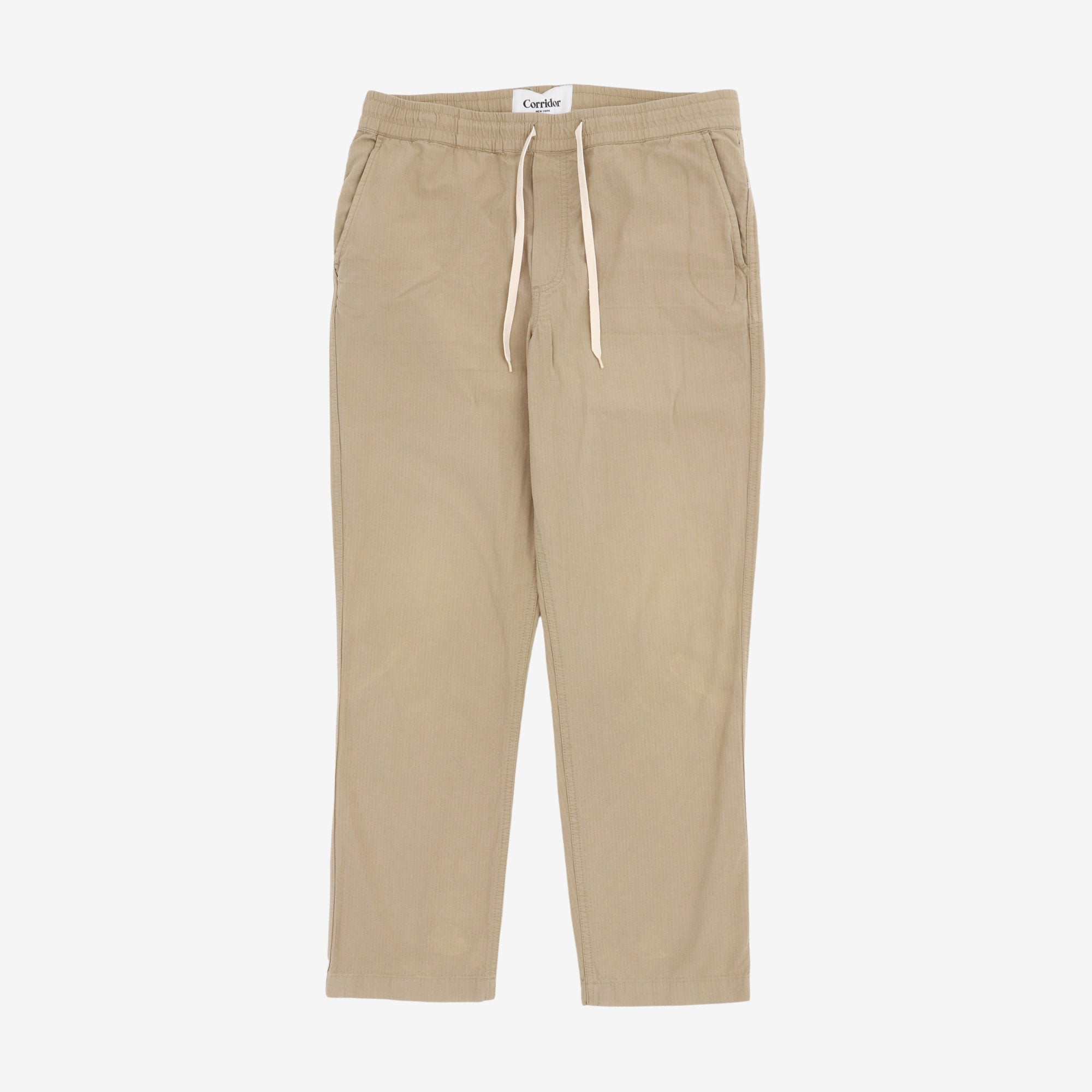 Seersucker Easy Pants