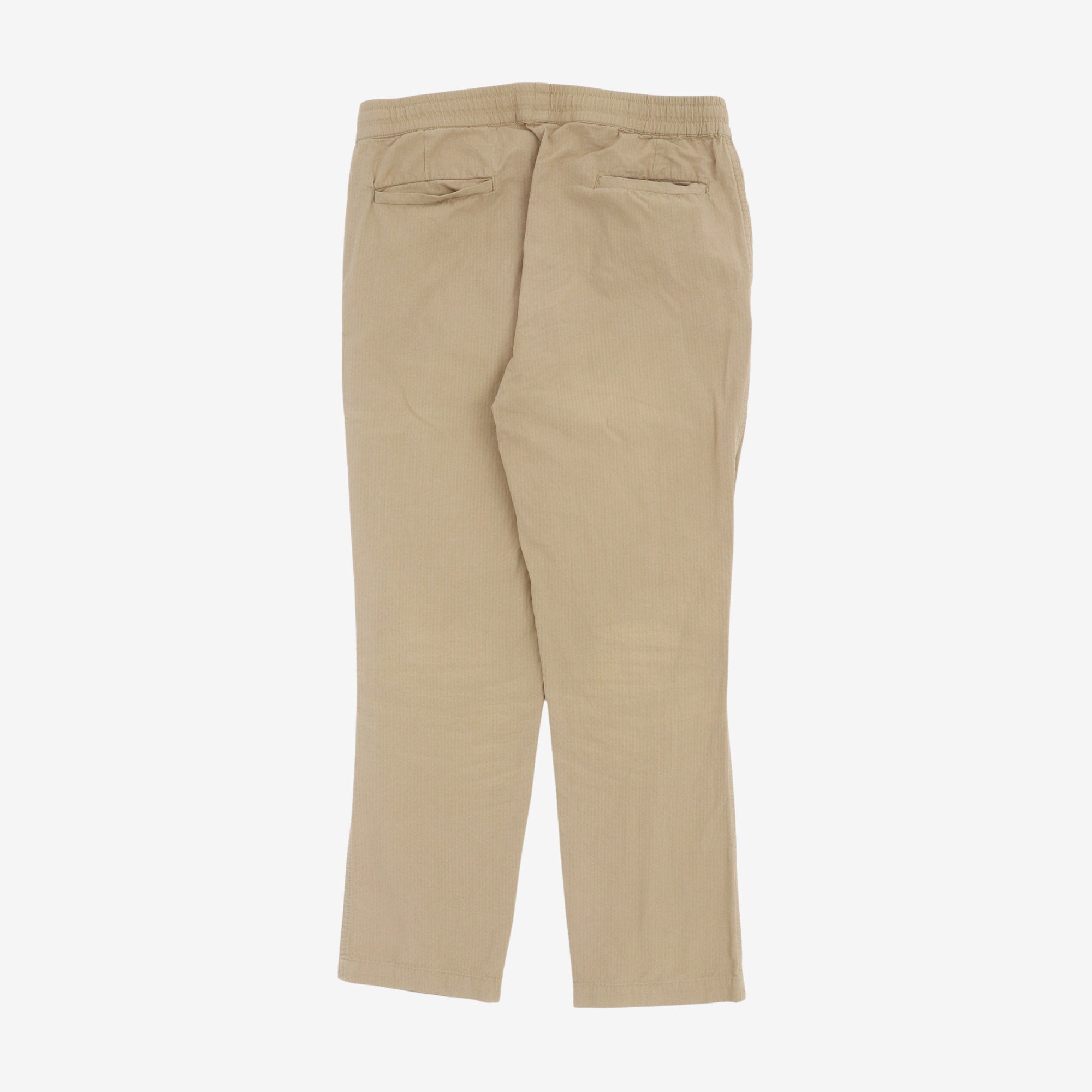 Seersucker Easy Pants