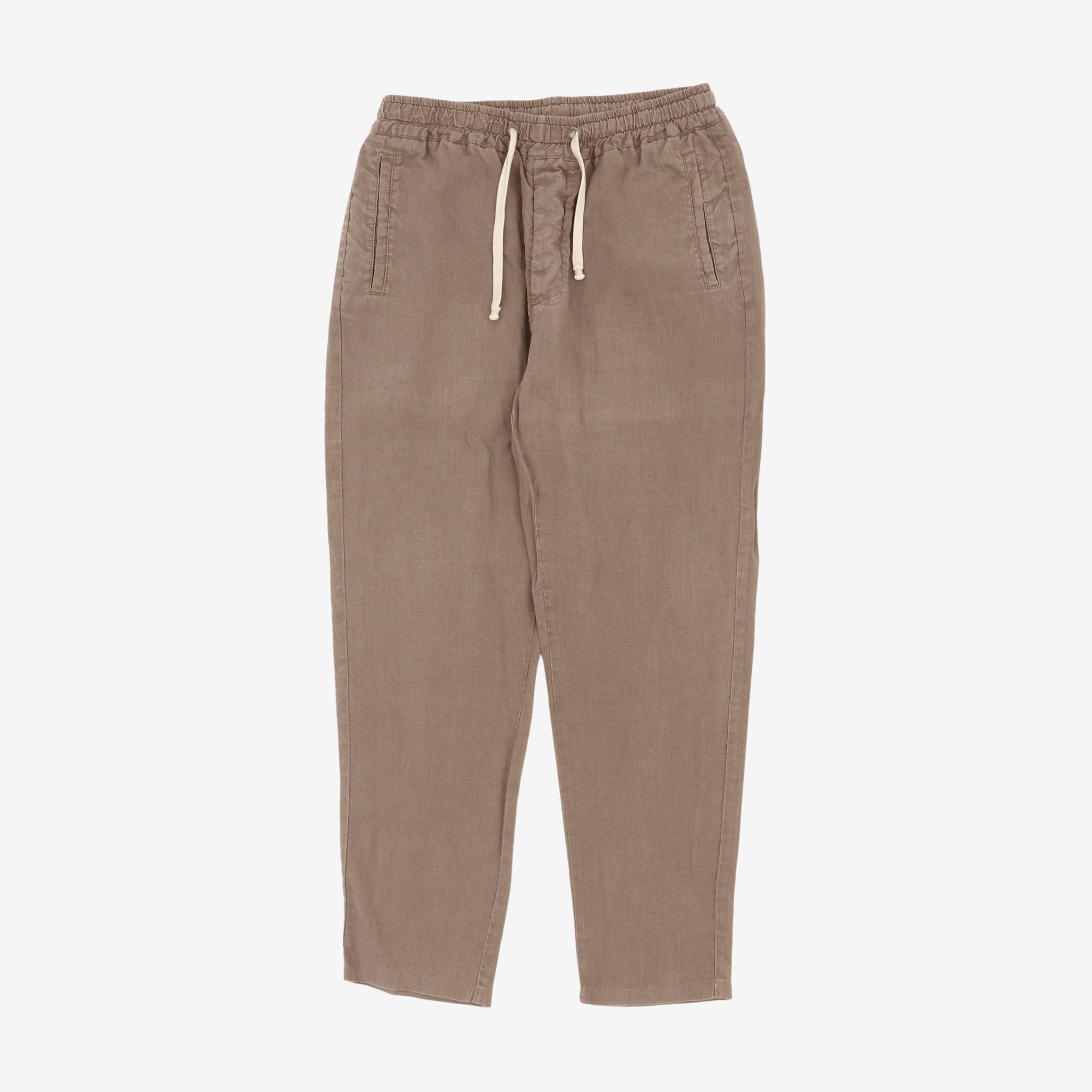 Drawstring Linen Trousers