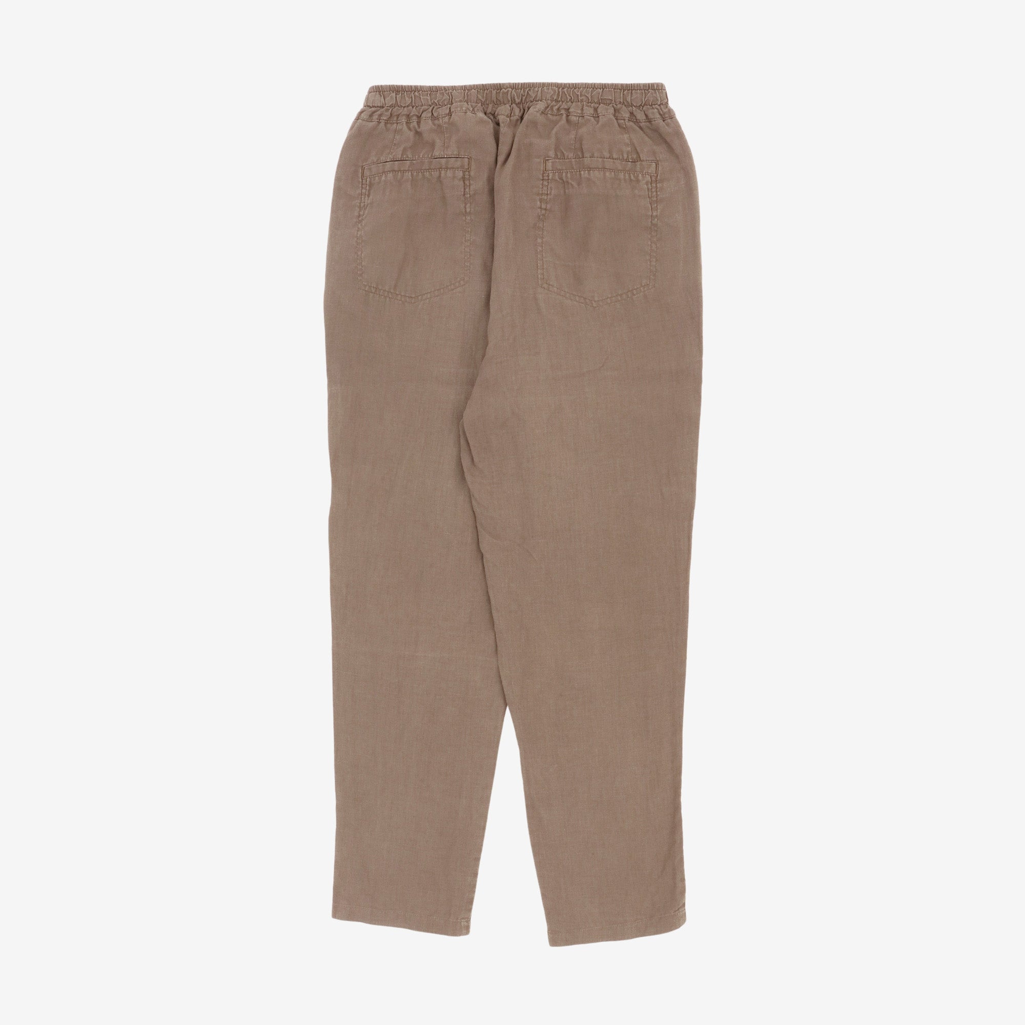 Drawstring Linen Trousers