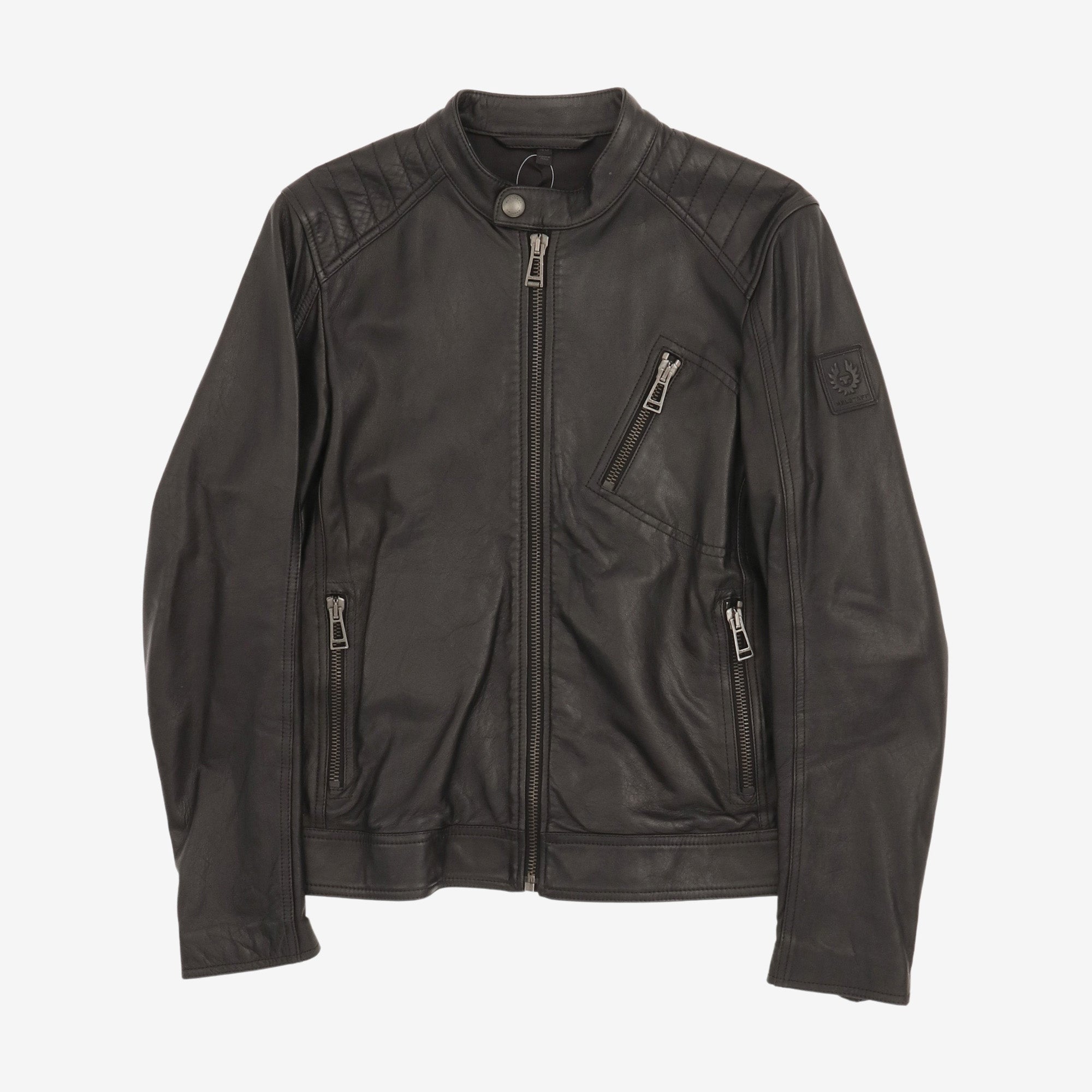 V Racer Leather Jacket