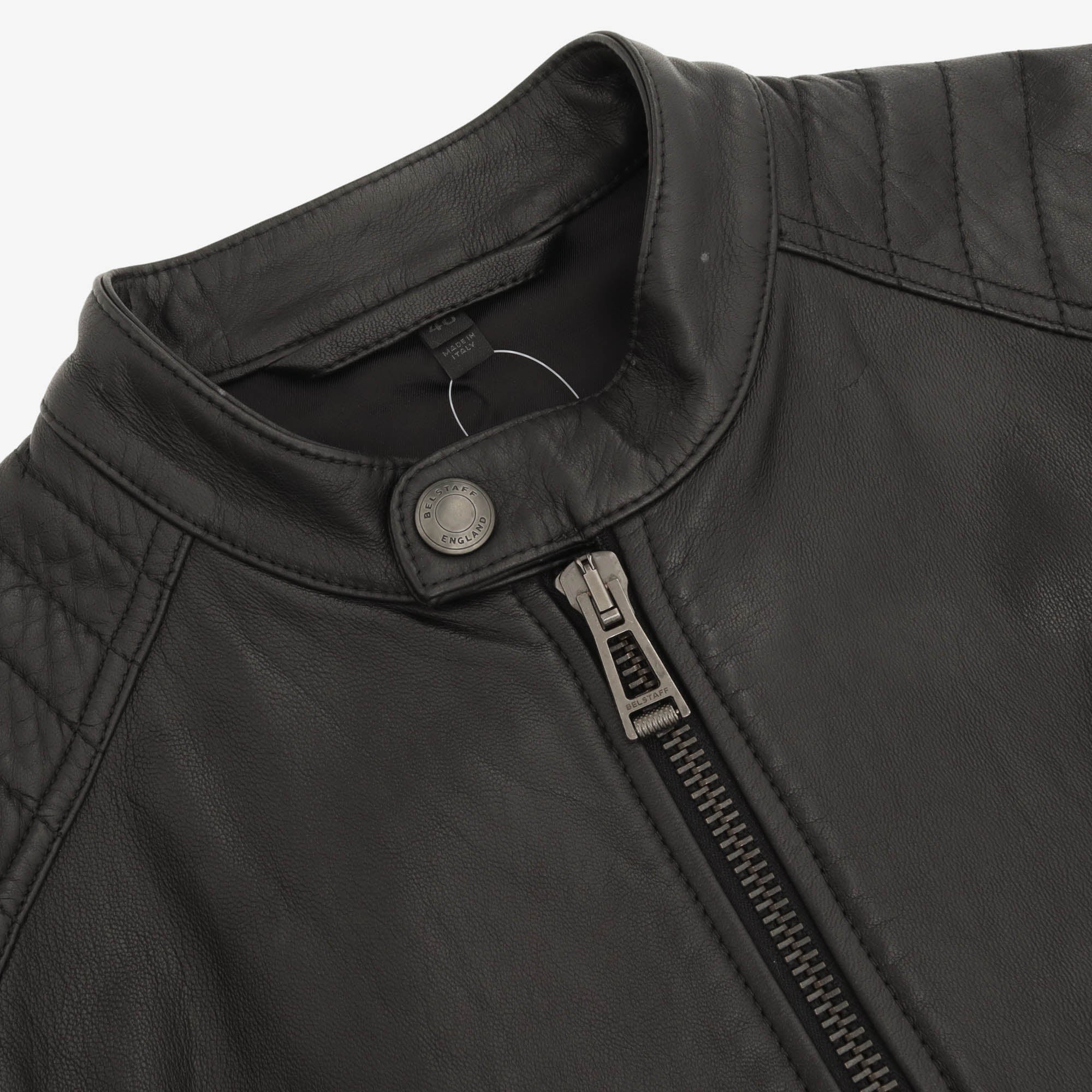V Racer Leather Jacket