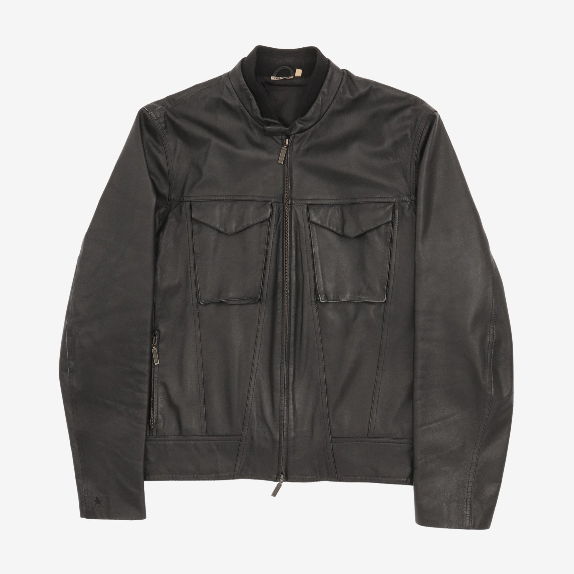 Line 8 Leather Biker Jacket