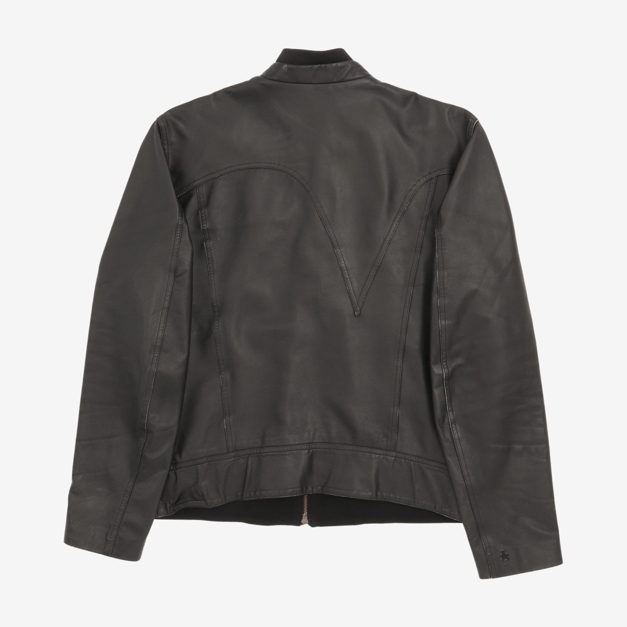 Line 8 Leather Biker Jacket