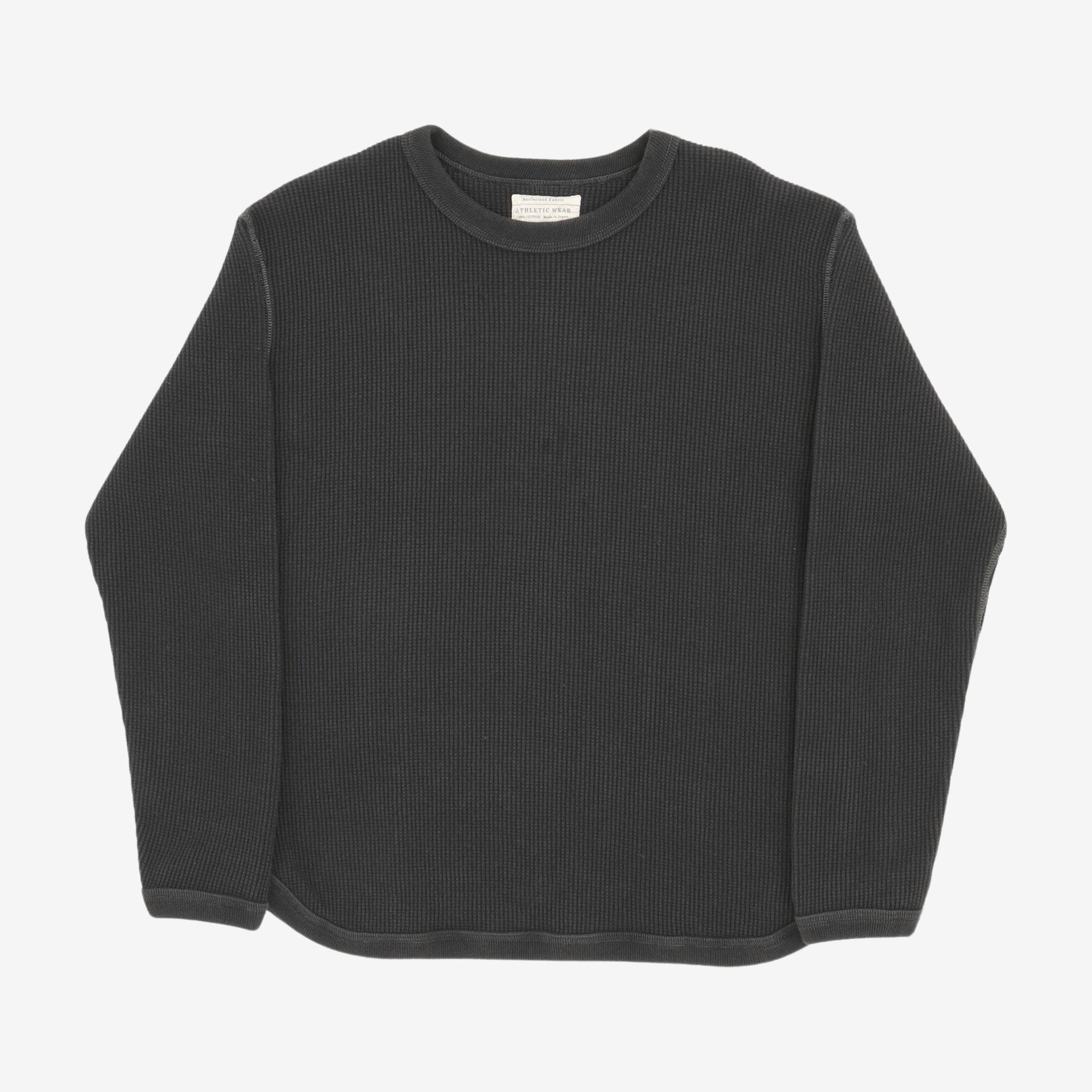 Heavyweight Waffle LS Tee