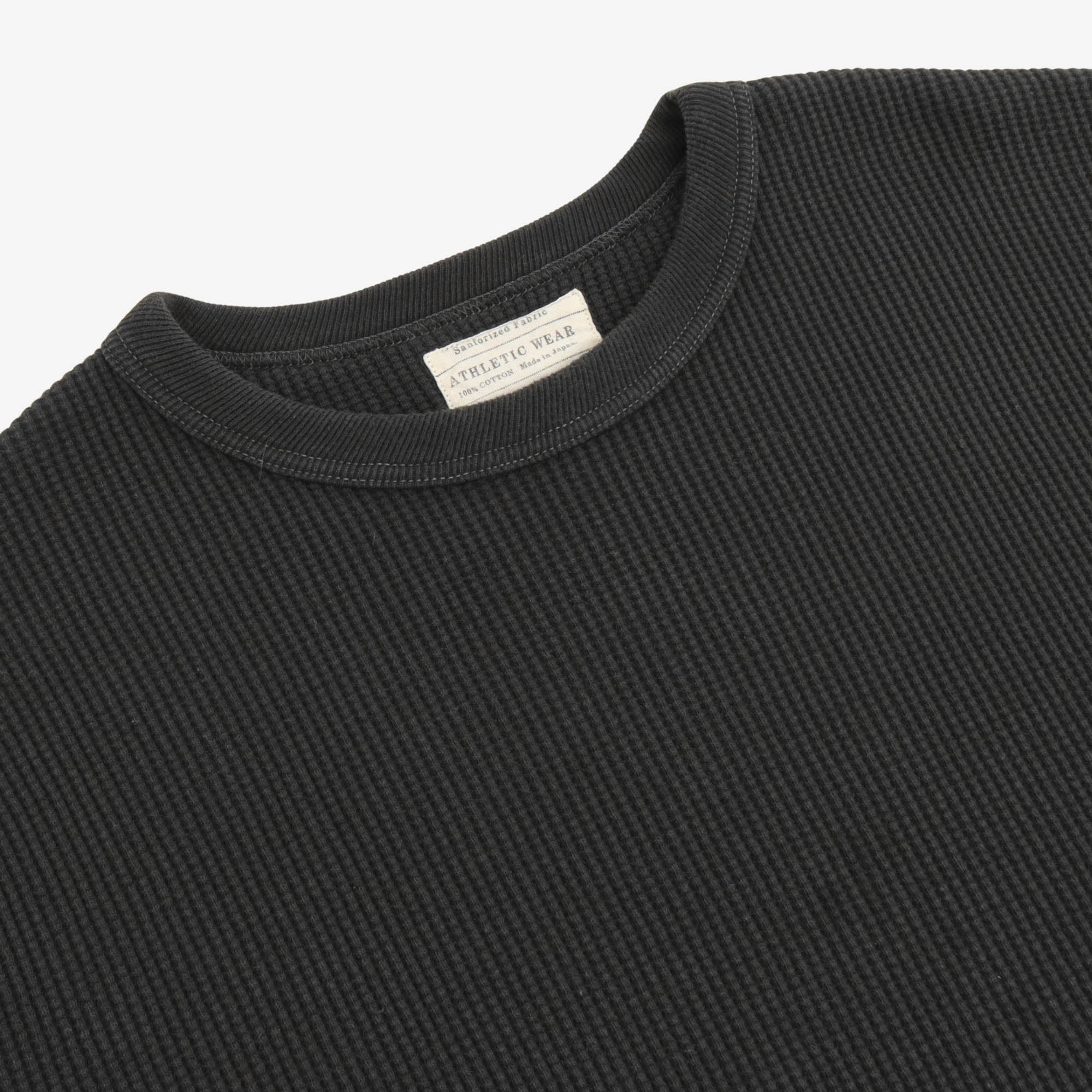 Heavyweight Waffle LS Tee