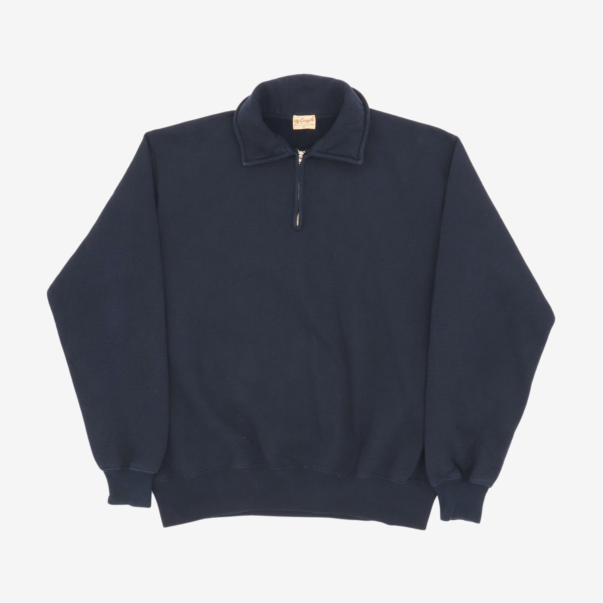 Half Zip Loopwheel Sweatshirt