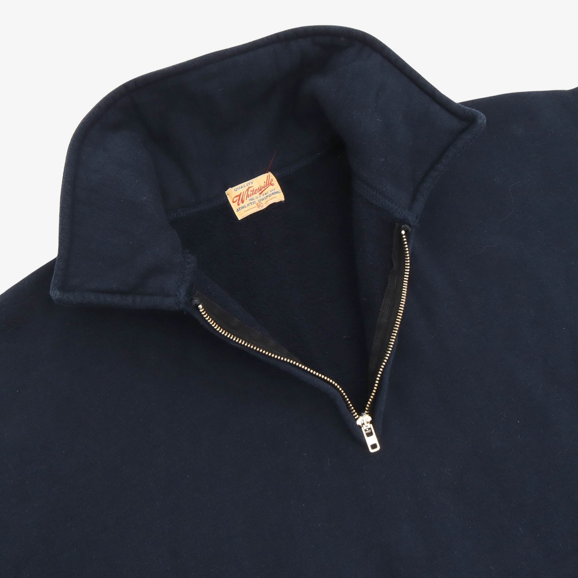 Half Zip Loopwheel Sweatshirt