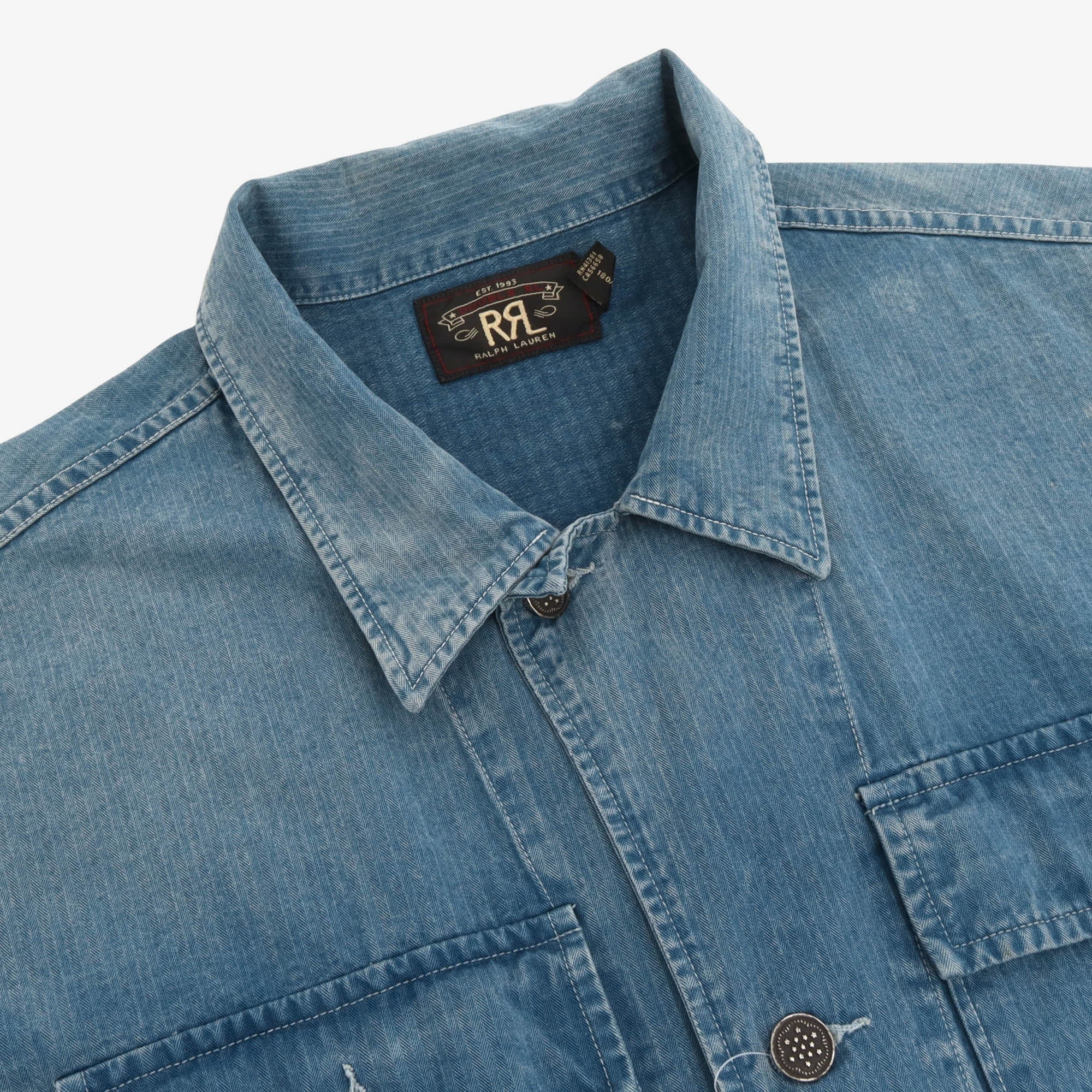 Indigo HBT Overshirt