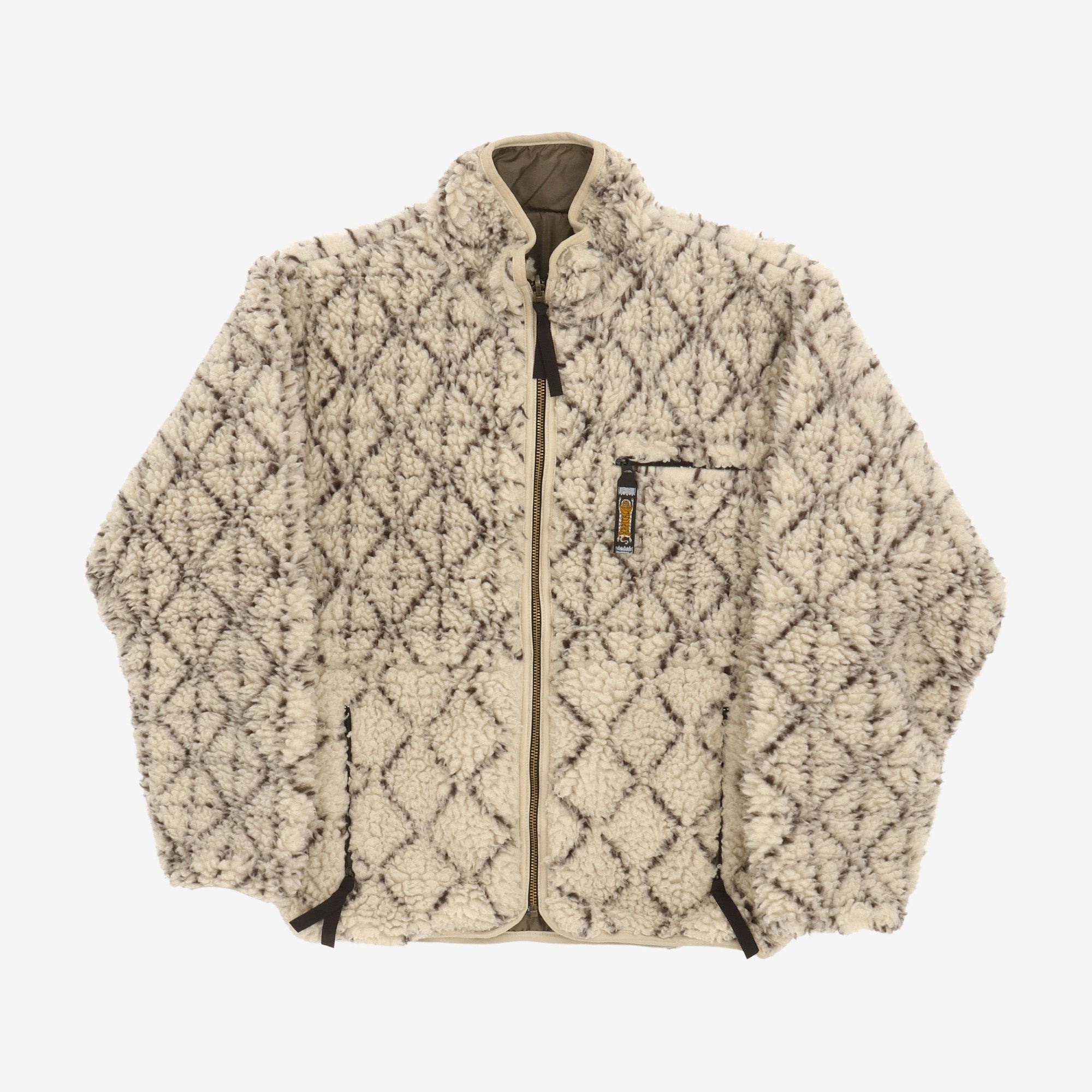 DO-GI Sashiko Boa Fleece Reversible Jacket