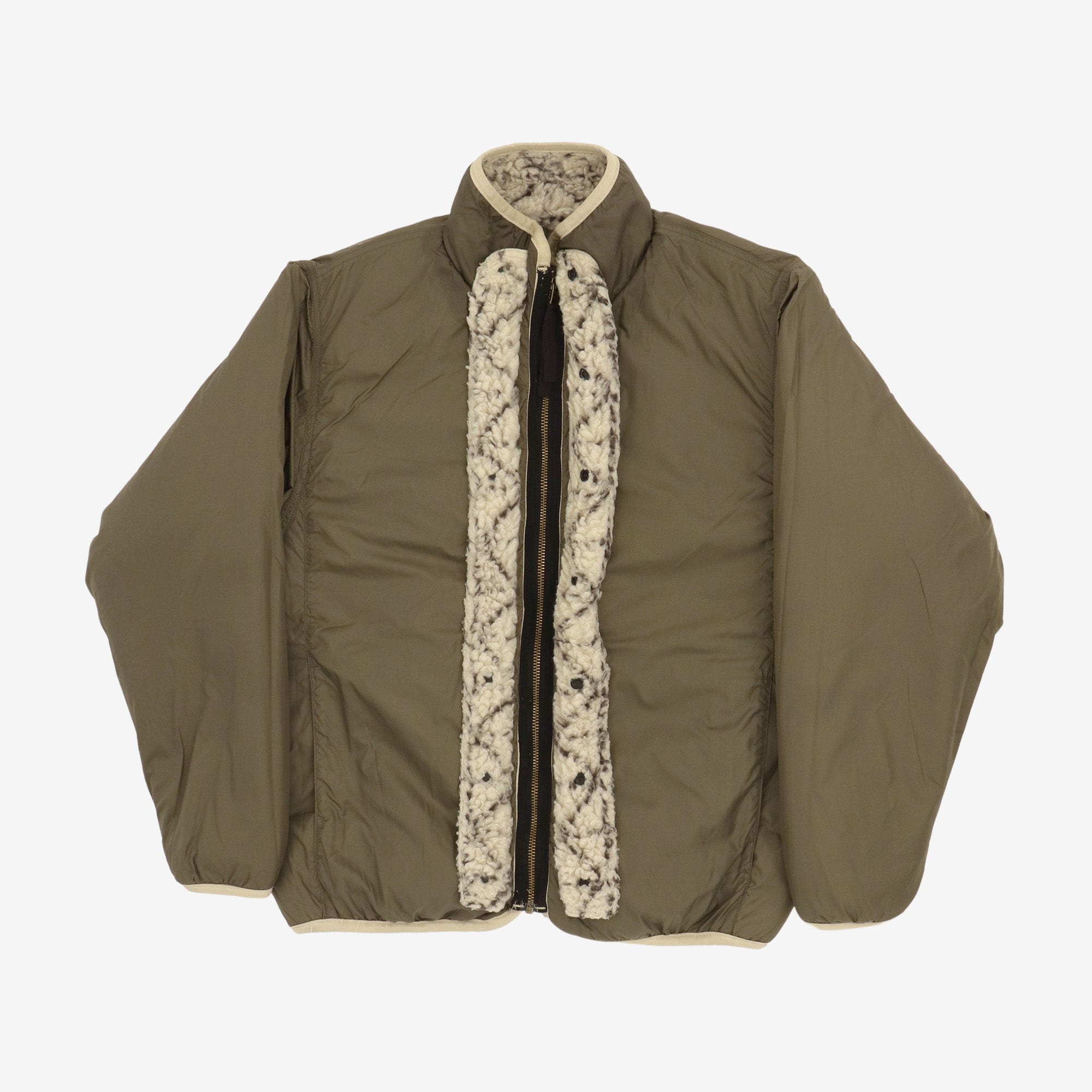 DO-GI Sashiko Boa Fleece Reversible Jacket