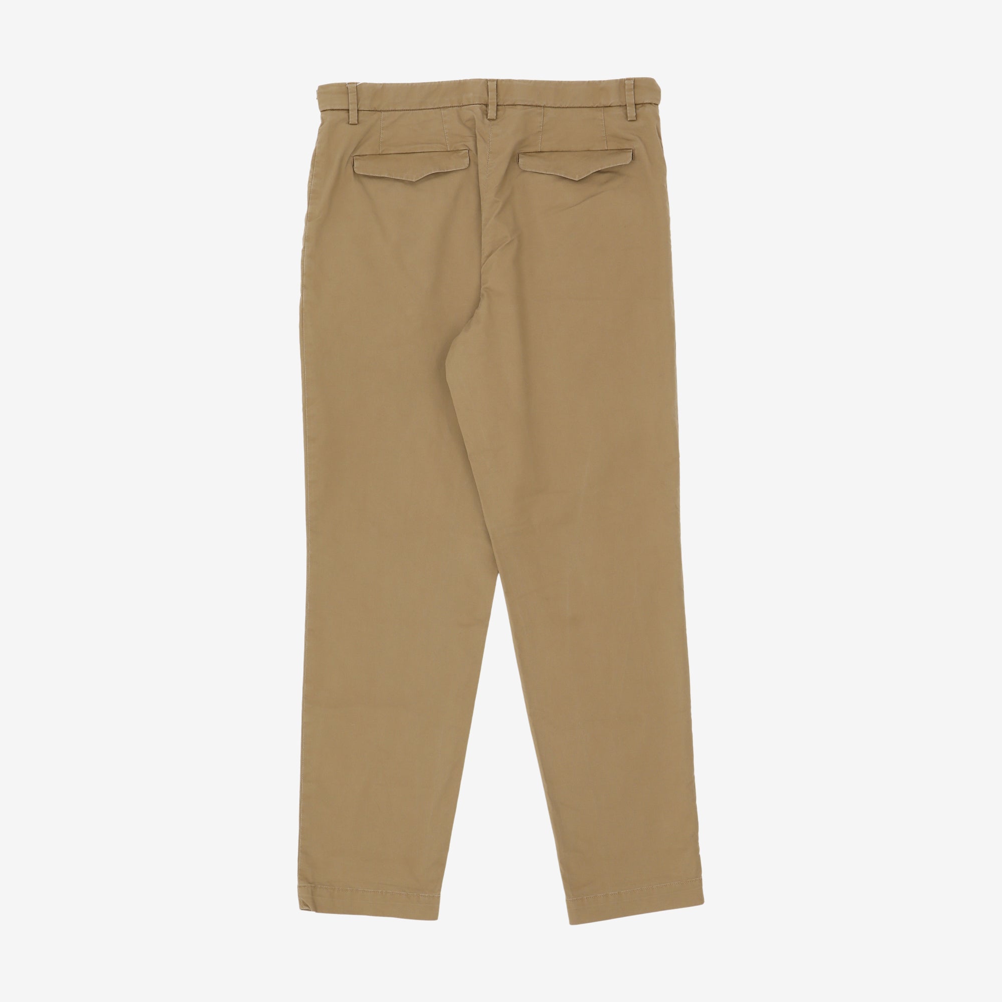 Pleated Chino Trousers (34W X 30.5L)