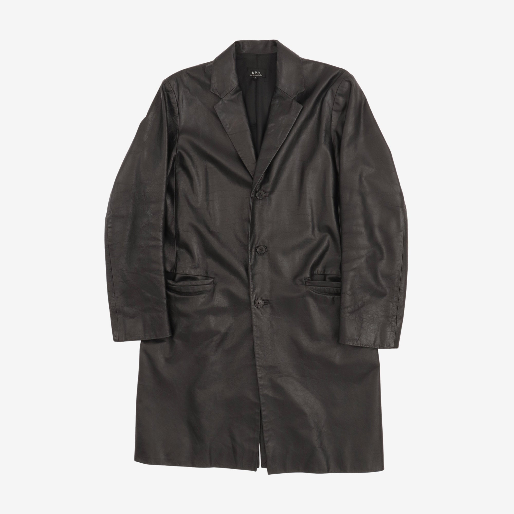 Vintage Leather Coat