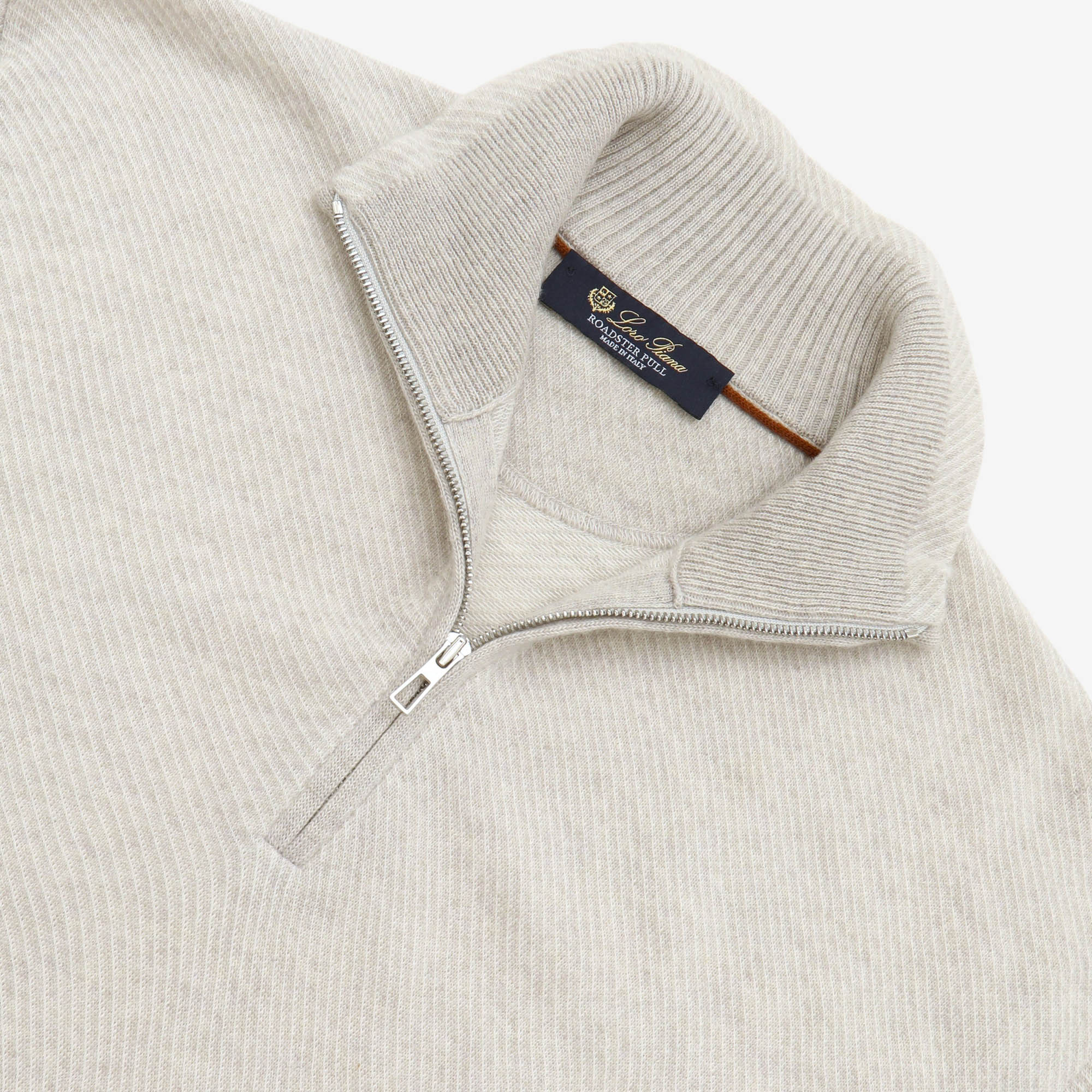 Roadster Cashmere Half Zip Sweater
