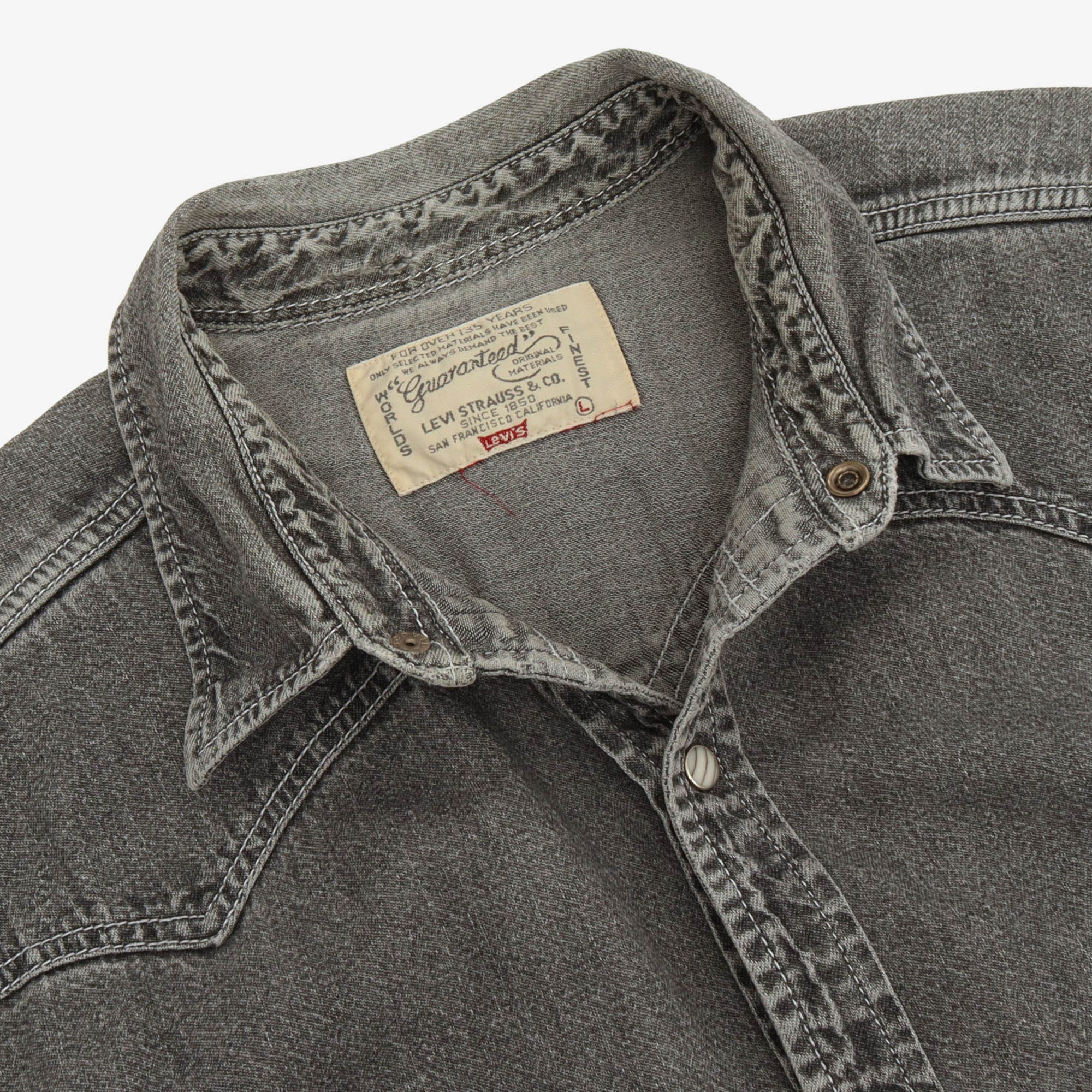 Vintage Denim Western Shirt