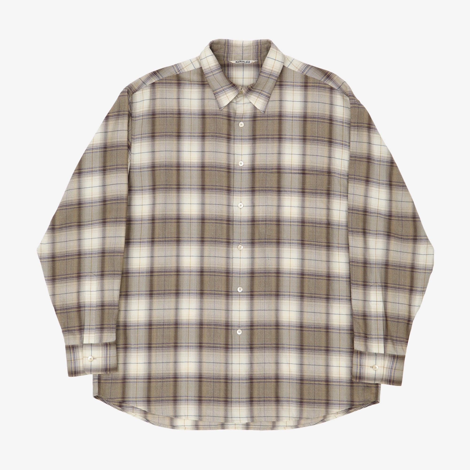 Super Light Wool Check Shirt