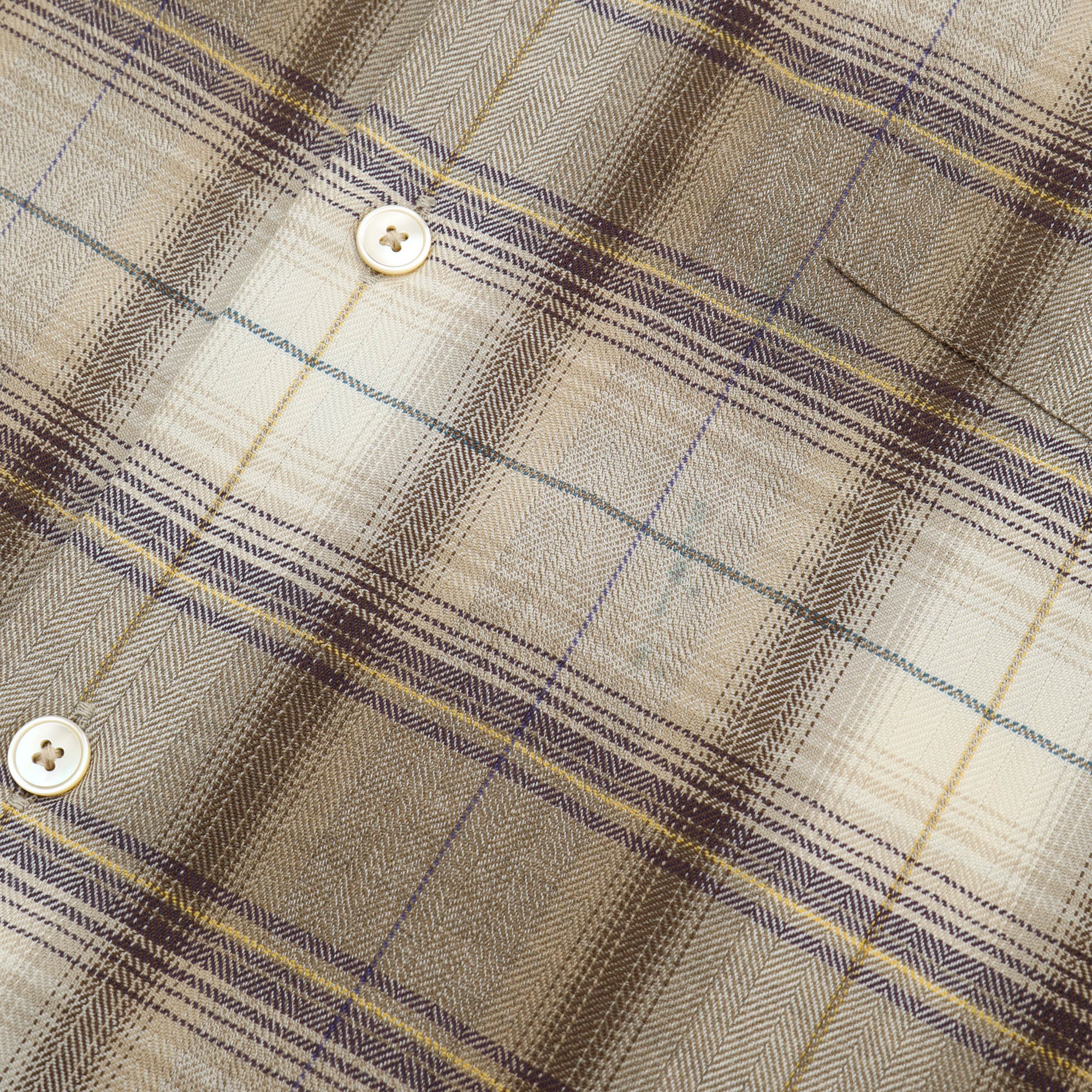 Super Light Wool Check Shirt