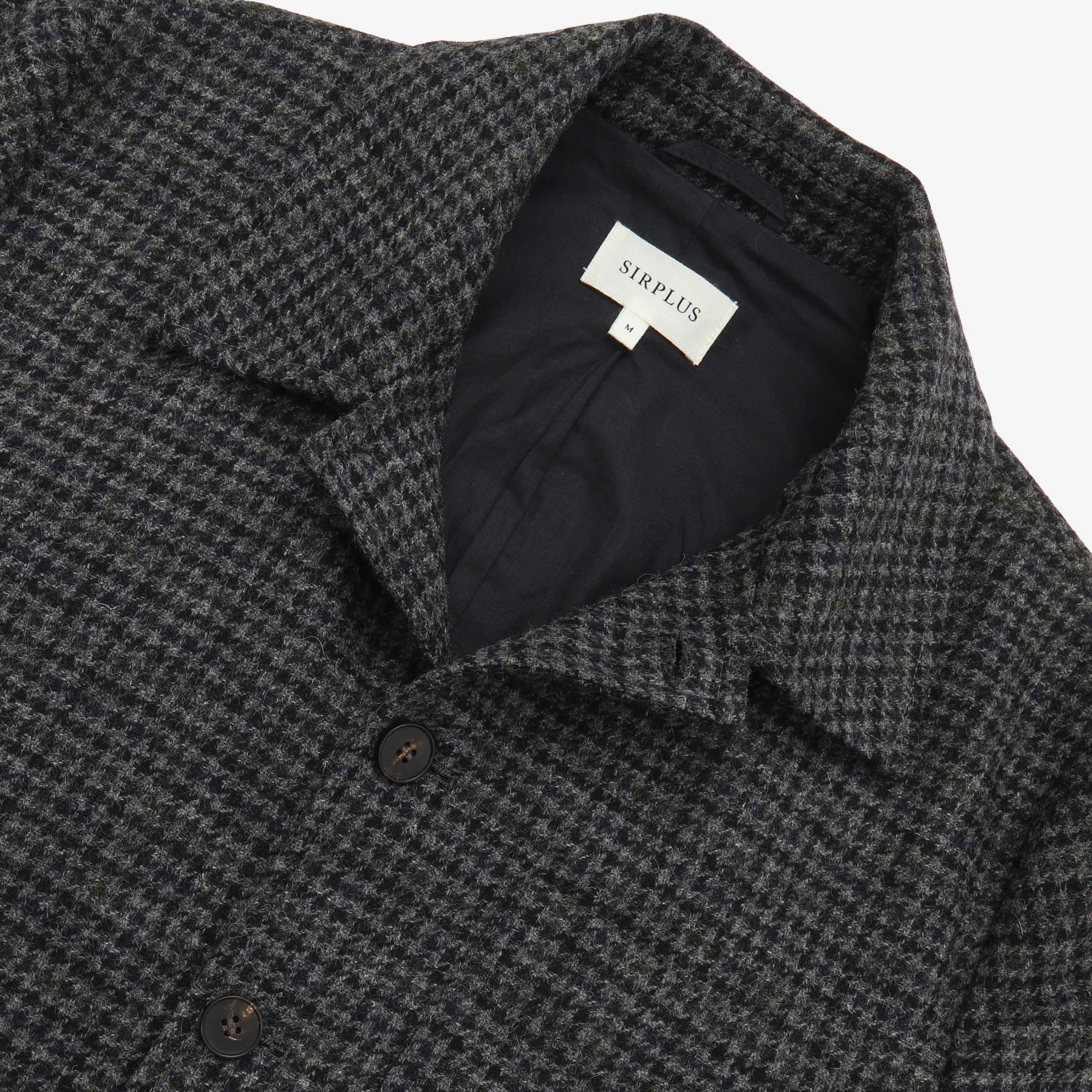 Houndstooth Wool Chore Jacket
