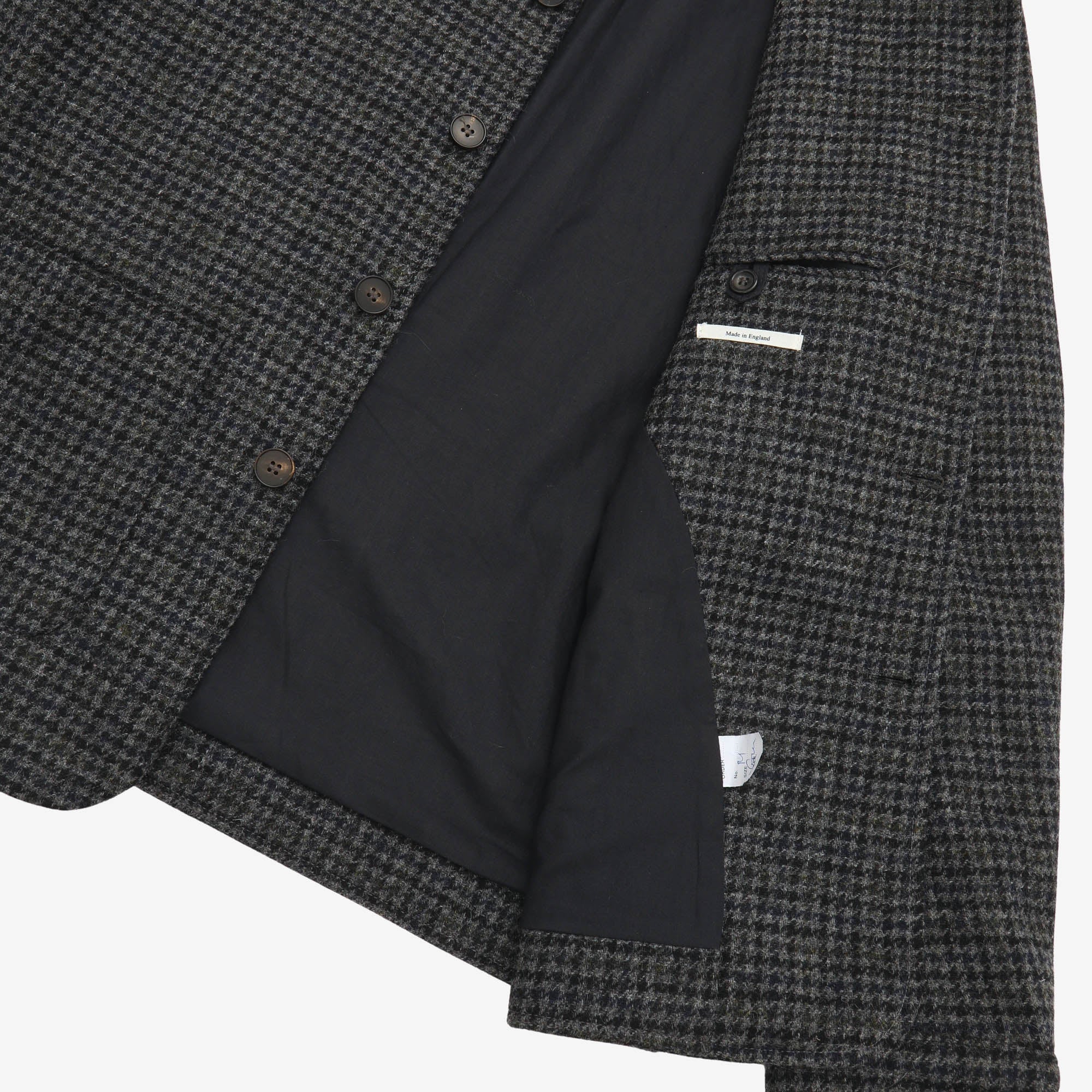 Houndstooth Wool Chore Jacket